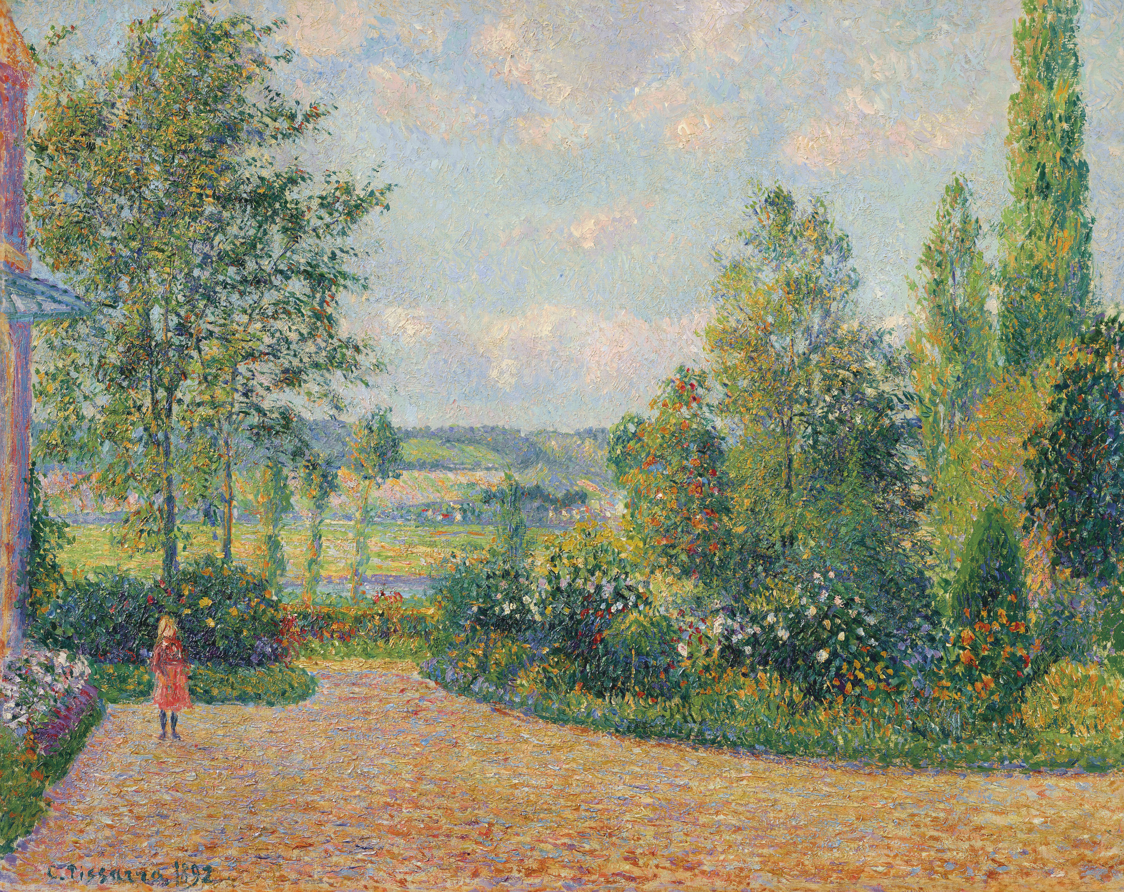 Camille Pissarro 1830 1903 Le Jardin D Octave Mirbeau La