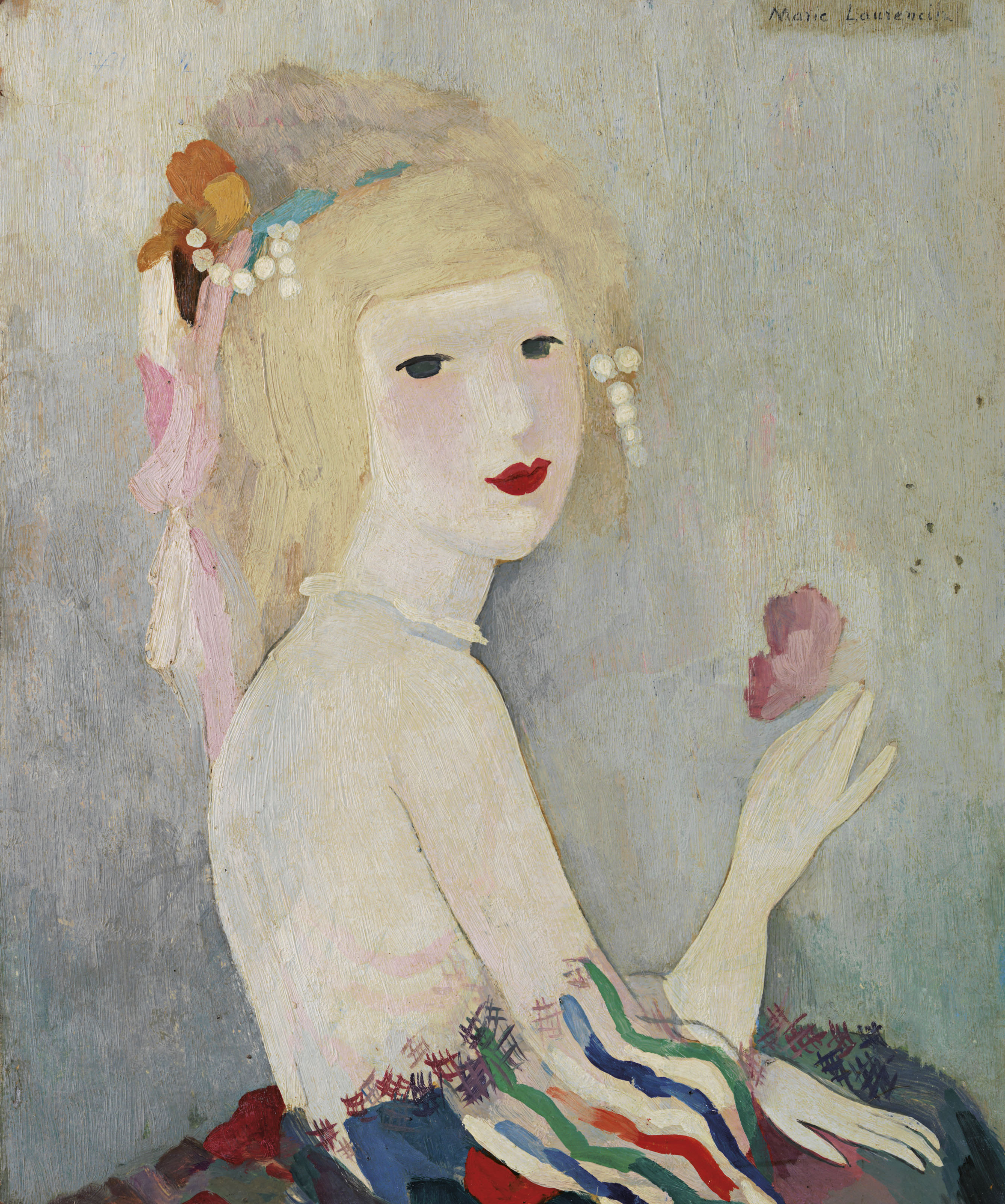 Marie Laurencin (1883-1956), Portrait de jeune femme | Christie's