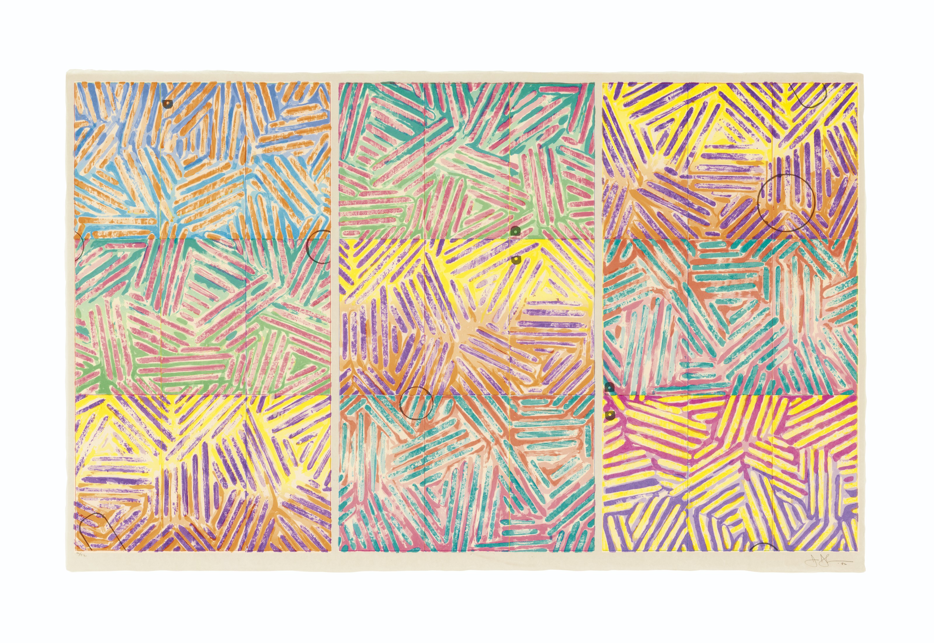 JASPER JOHNS (B. 1930) , Usuyuki Christie's