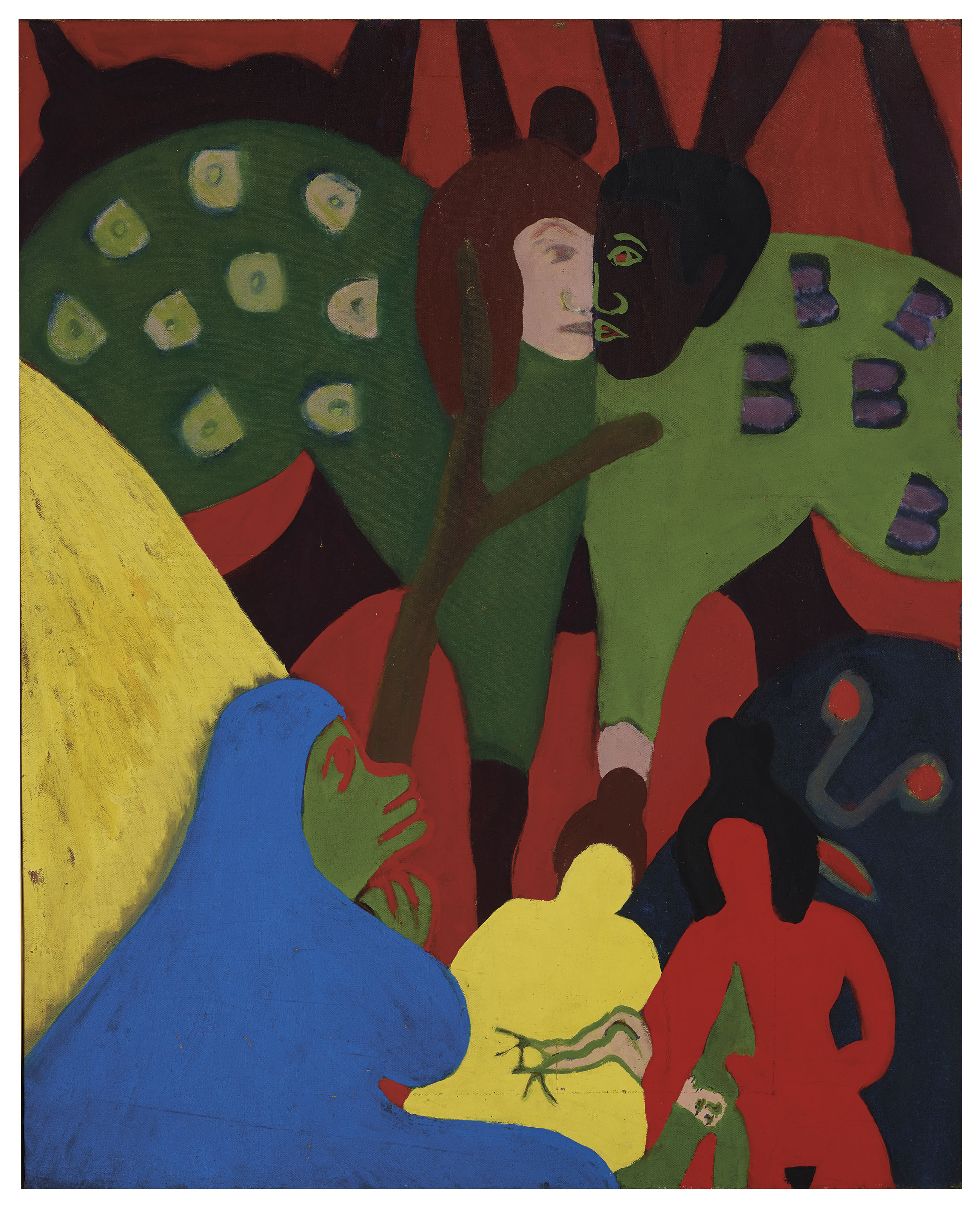 Bob Thompson (19361966) , Untitled (Seven Figures) Christie's