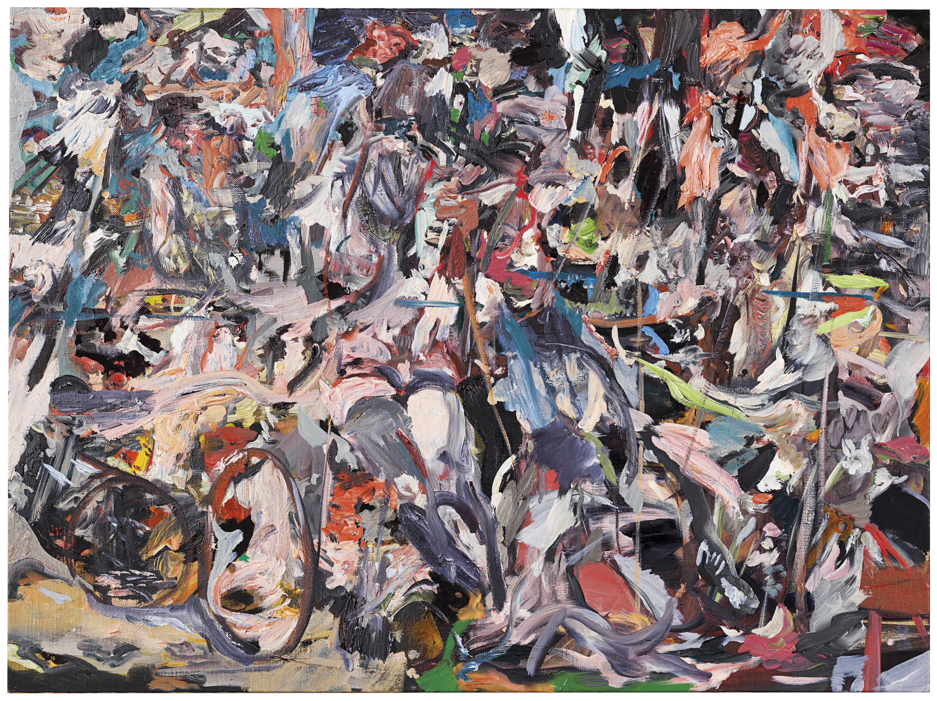 Cecily Brown (b. 1969) , The Park in the Dark | Christie's