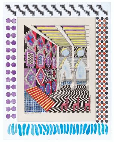 Pedro Friedeberg (b. 1936), Olor a logaritmos, executed in 2008. 14¾ x 11⅝ in (37.5 x 29.5 cm). Estimate $3,500-5,000. This lot is offered in 
Latin American Art Online
, 18-29 May 2019, Online