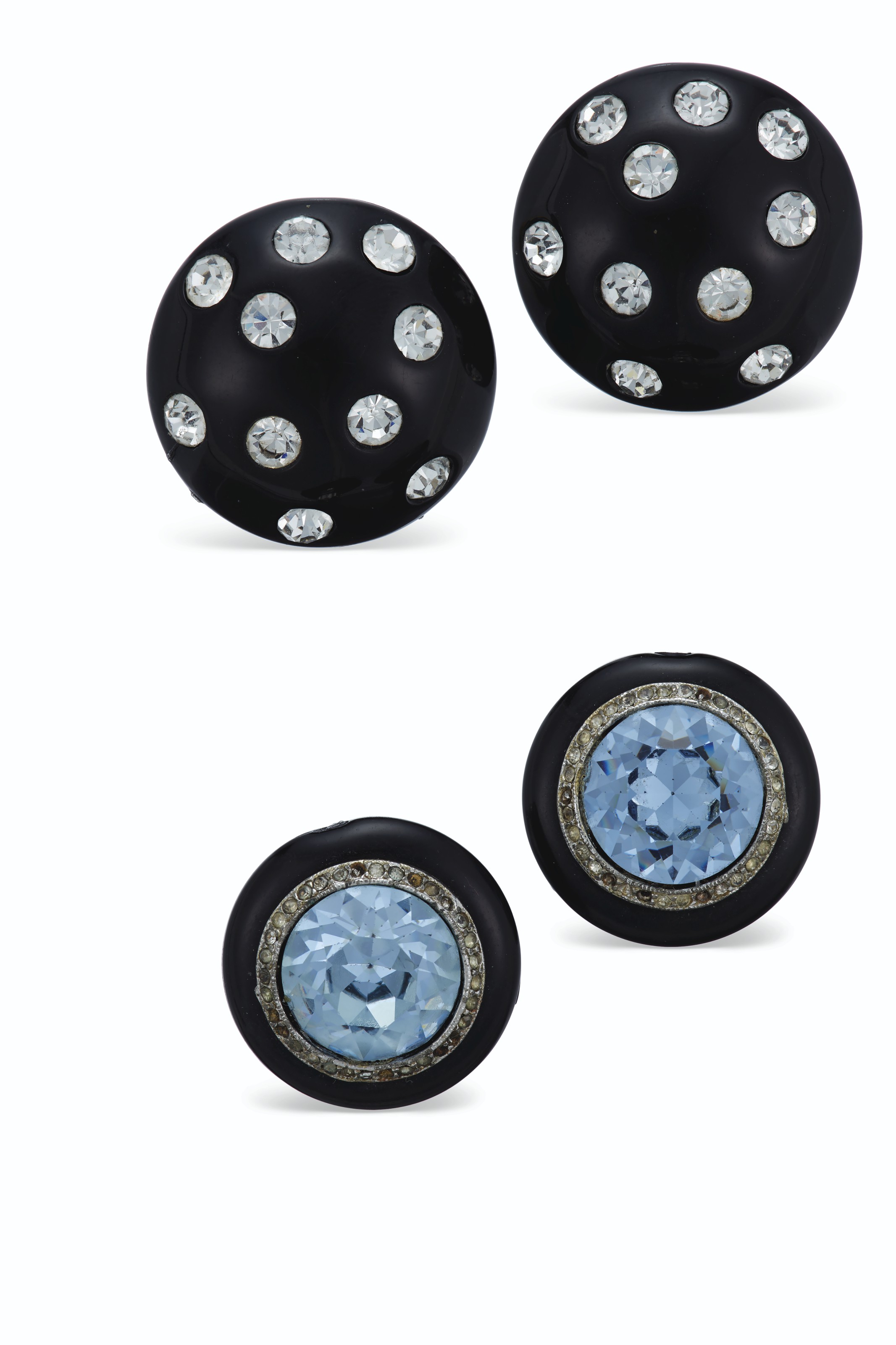 FOUR PAIRS OF FASHION EARRINGS, KENNETH JAY LANE