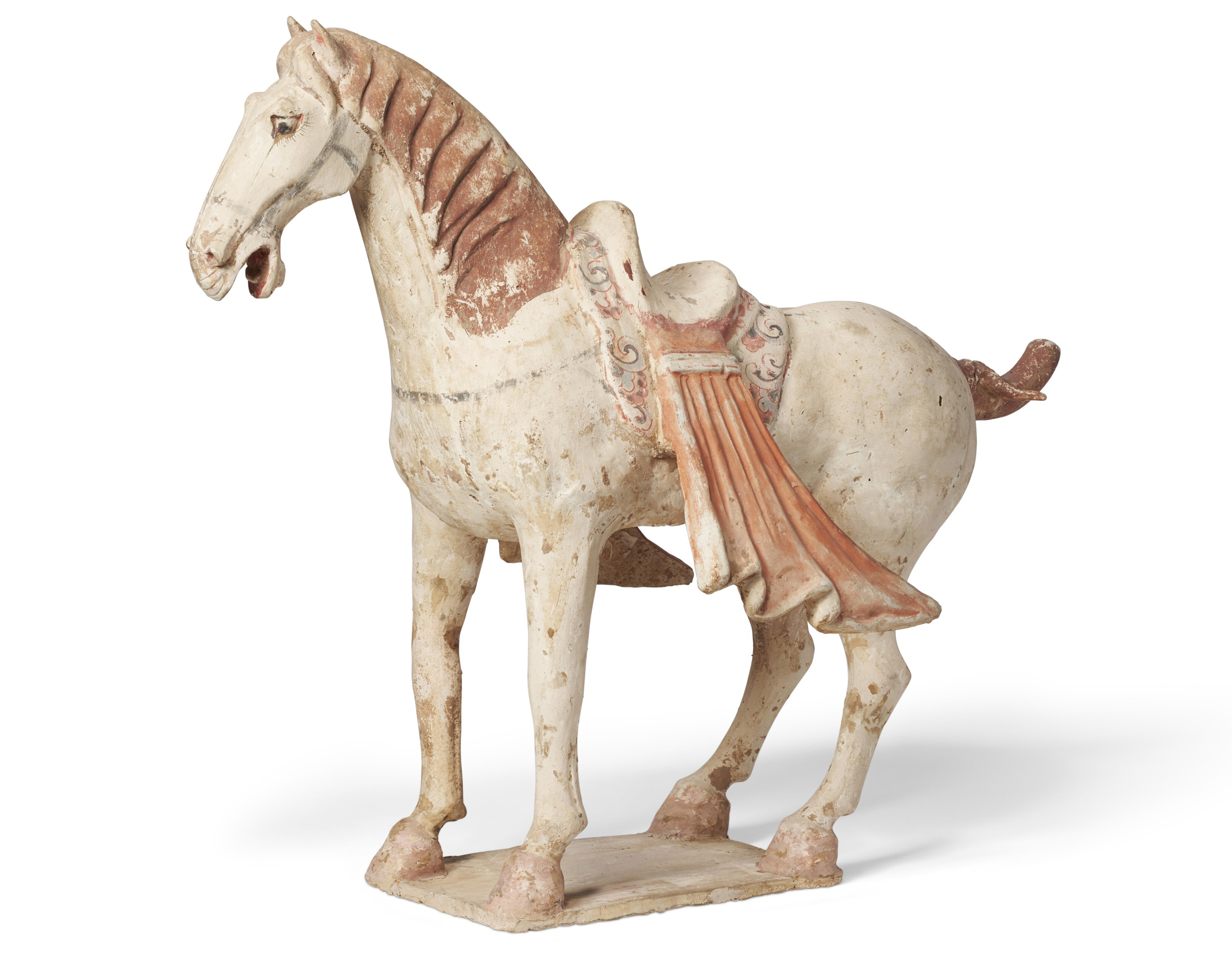 A PAINTED POTTERY FIGURE OF A HORSE, TANG DYNASTY (AD 618907) Christie’s