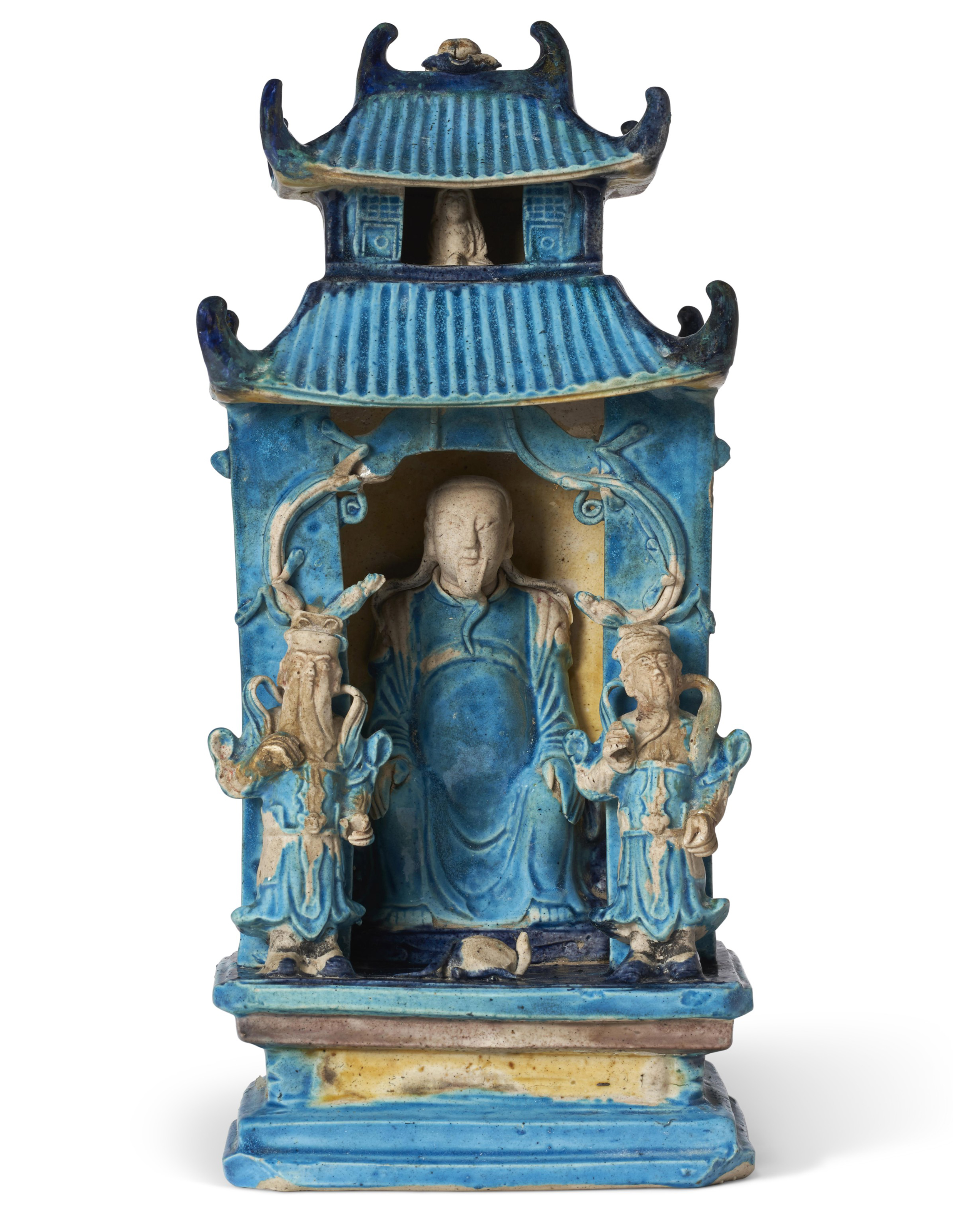 加彩人物俑　侍者　中国古陶　古玩 加彩人物俑 侍者 中国古陶 古玩 加彩人物俑 侍者 中国古陶 古玩 - メルカリ