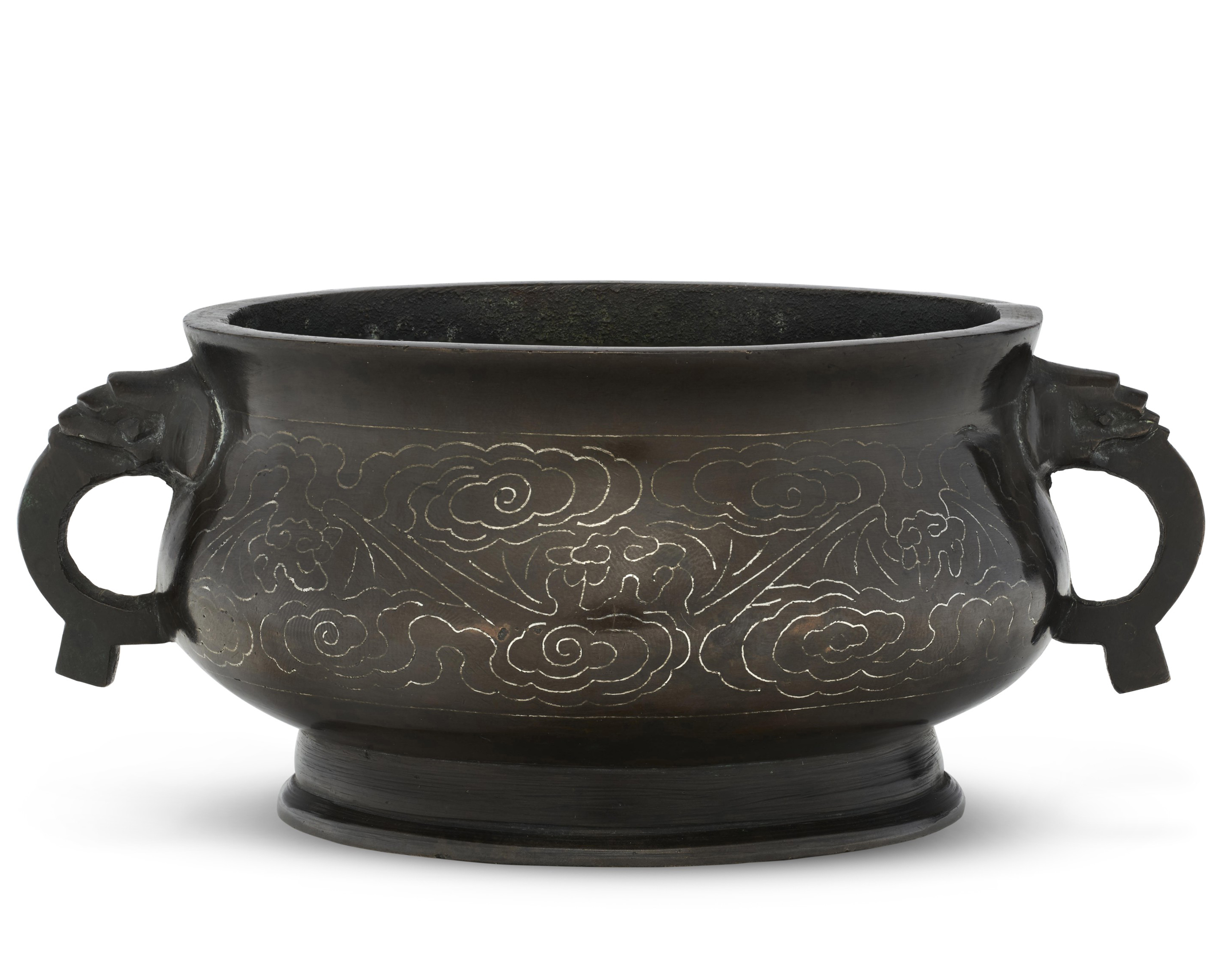 清光绪粉彩百花不落地碗三件及盖一件, GUANGXU SIX-CHARACTER MARKS IN