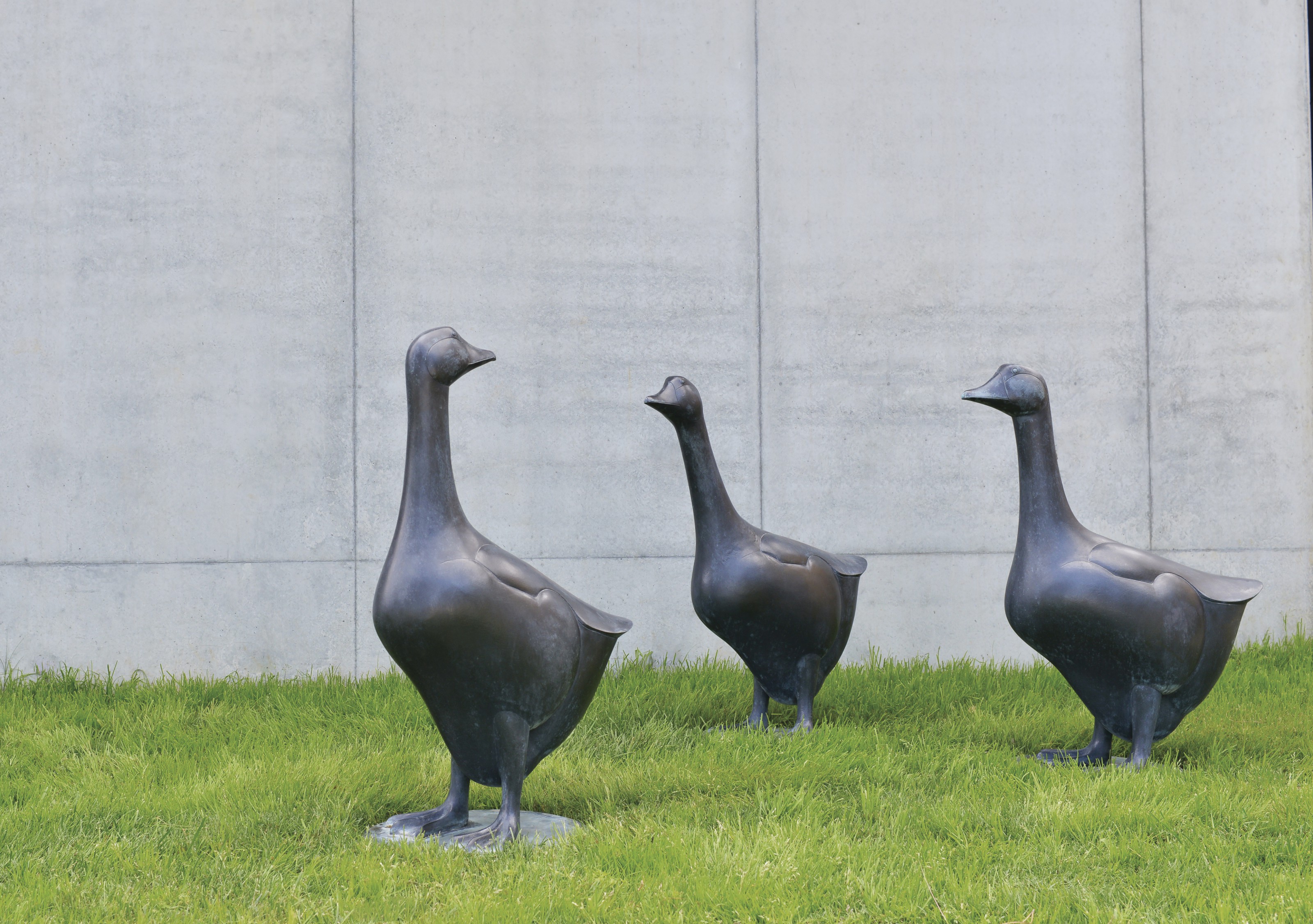 FRANÇOIS-XAVIER LALANNE (1927-2008) , 'LES OIES', DESIGNED 1991