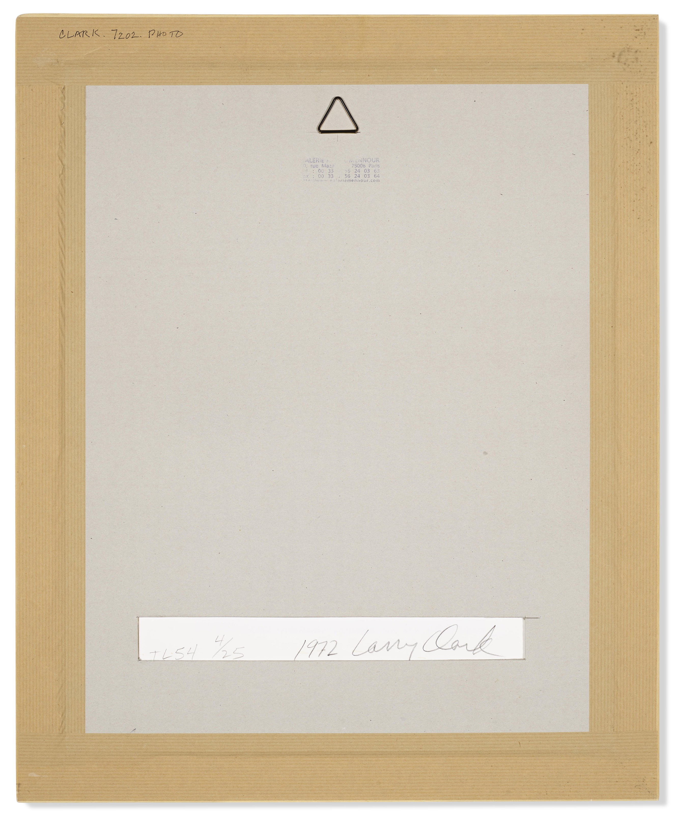 LARRY CLARK (B. 1943), Selected Images, 1972-1996 | Christie's