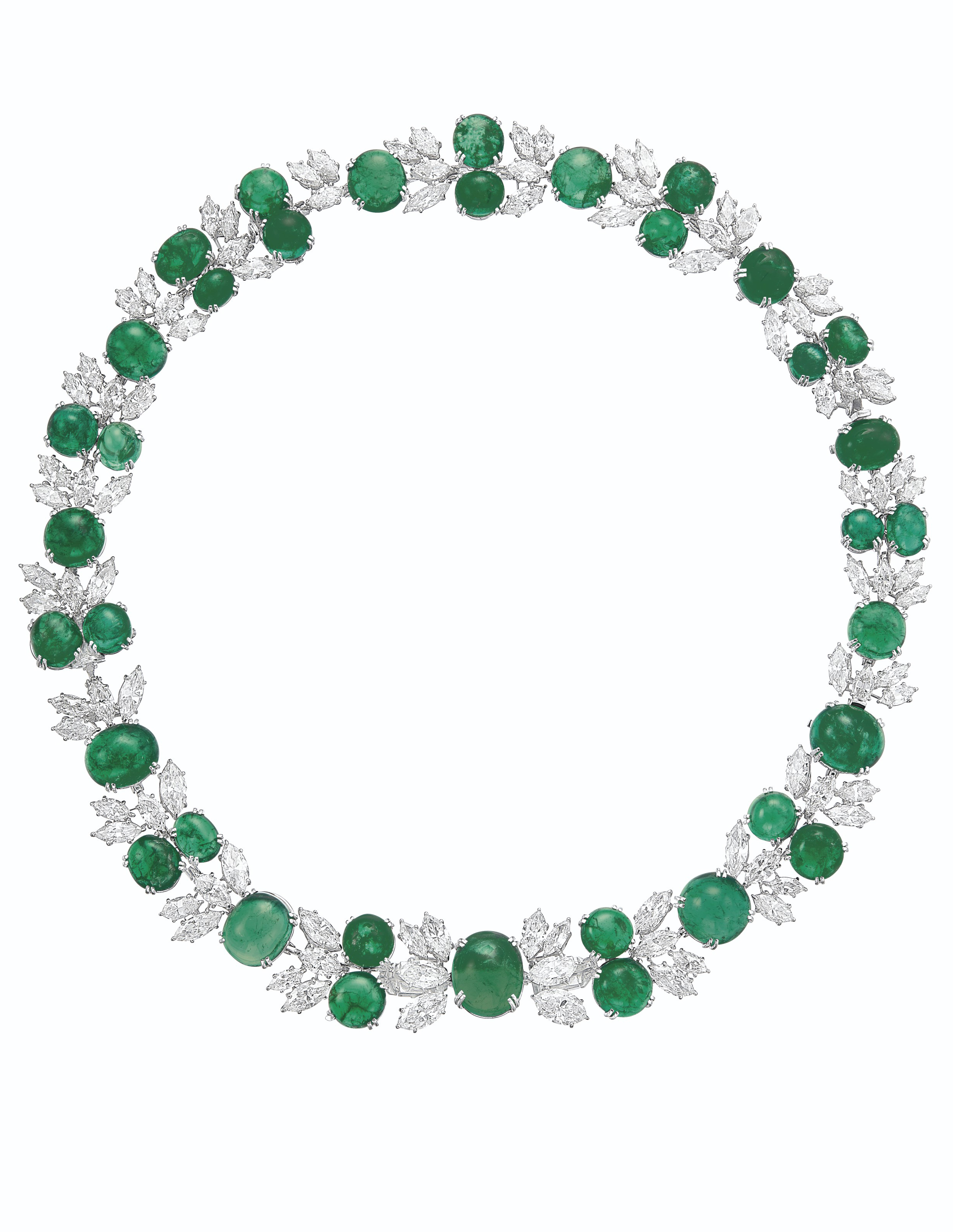 EMERALD AND DIAMOND NECKLACE, HARRY WINSTON Christie's