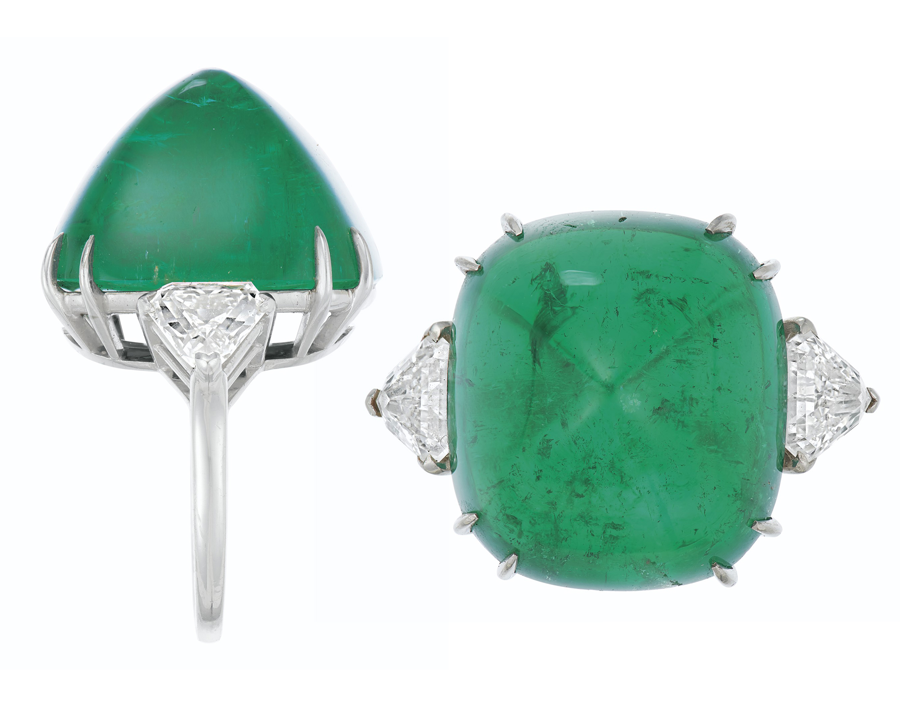 EMERALD AND DIAMOND RING, CARTIER | Christie's