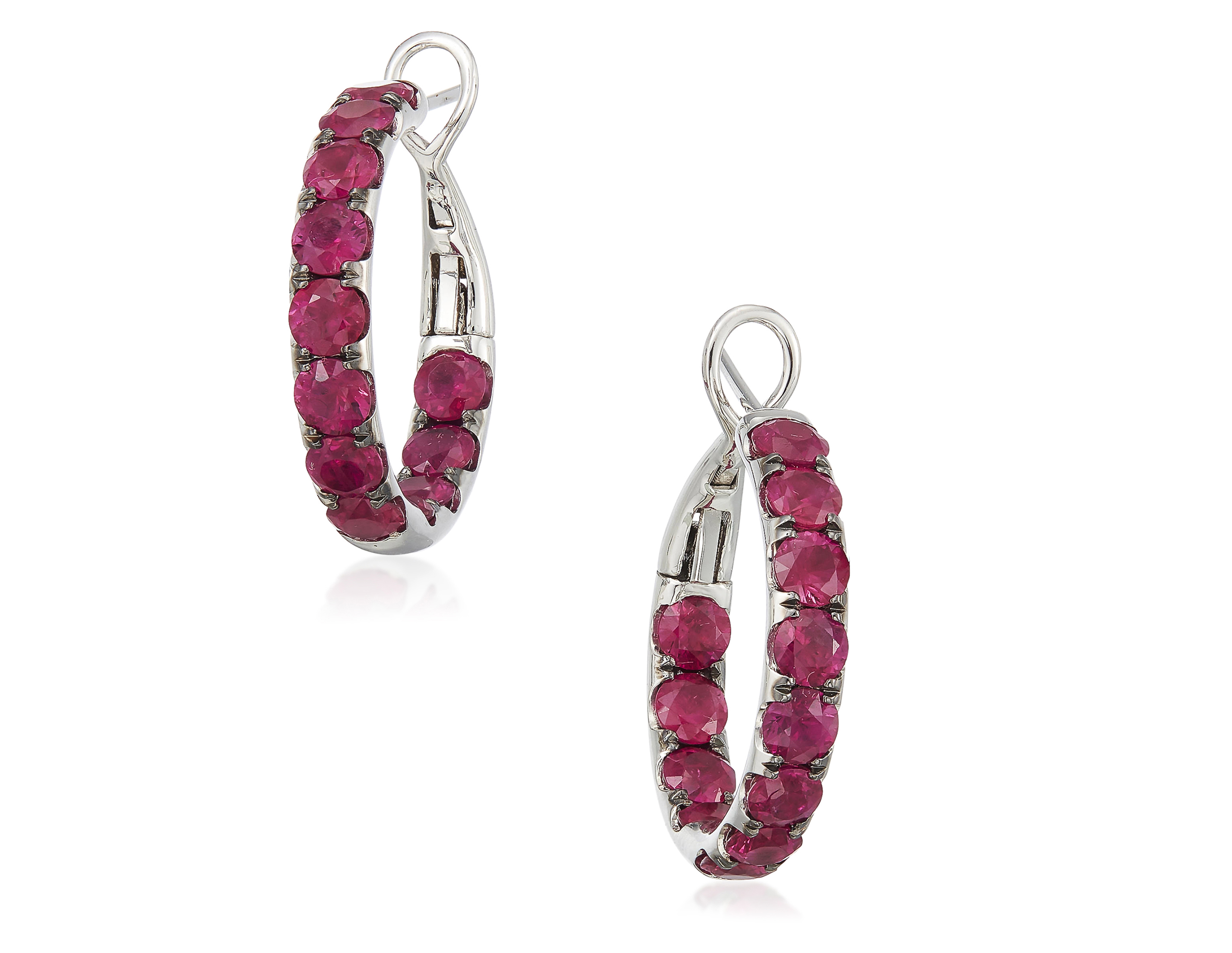 RUBY HOOP EARRINGS, Christie’s