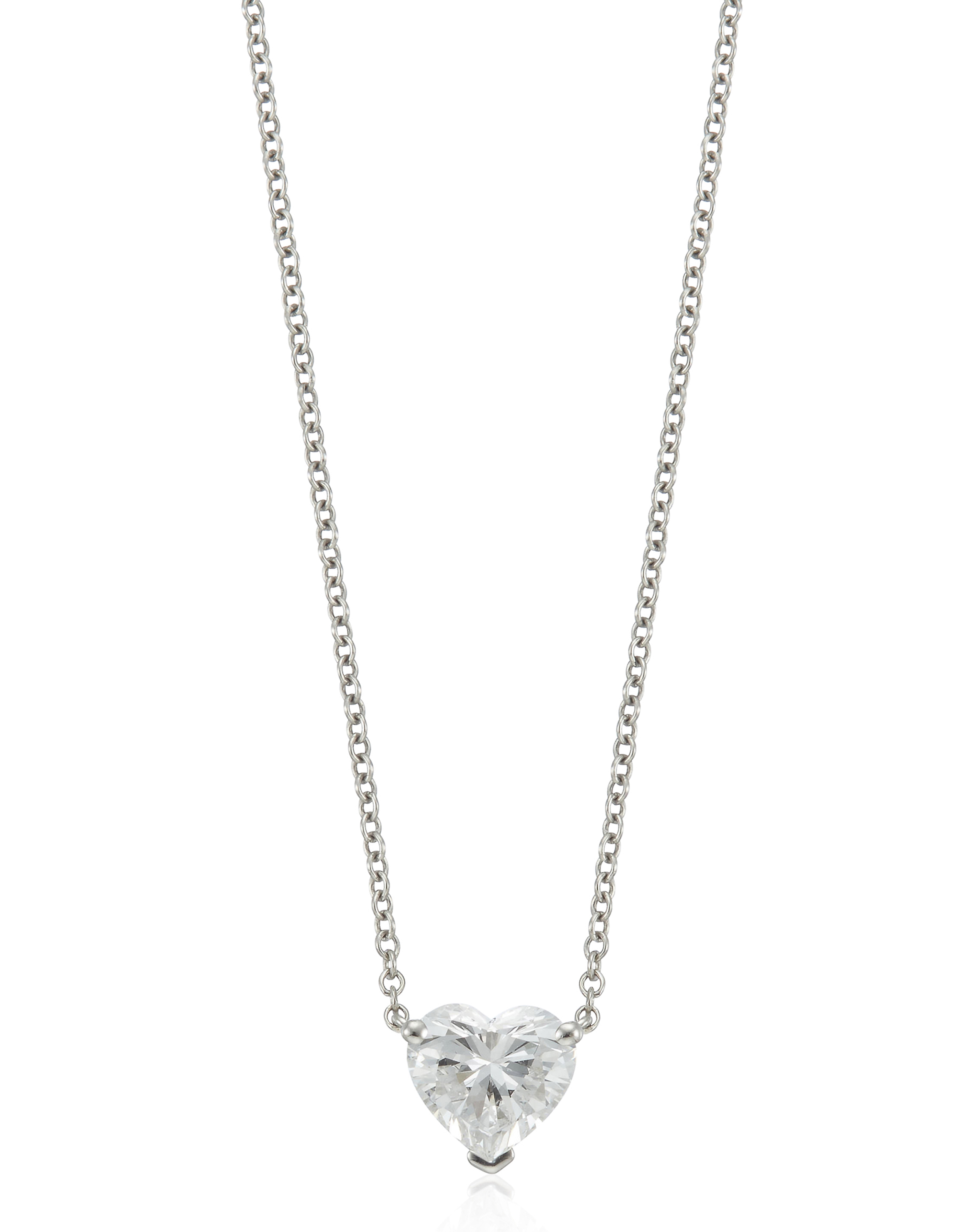 TIFFANY & CO. HEART SHAPED DIAMOND NECKLACE, Christie’s