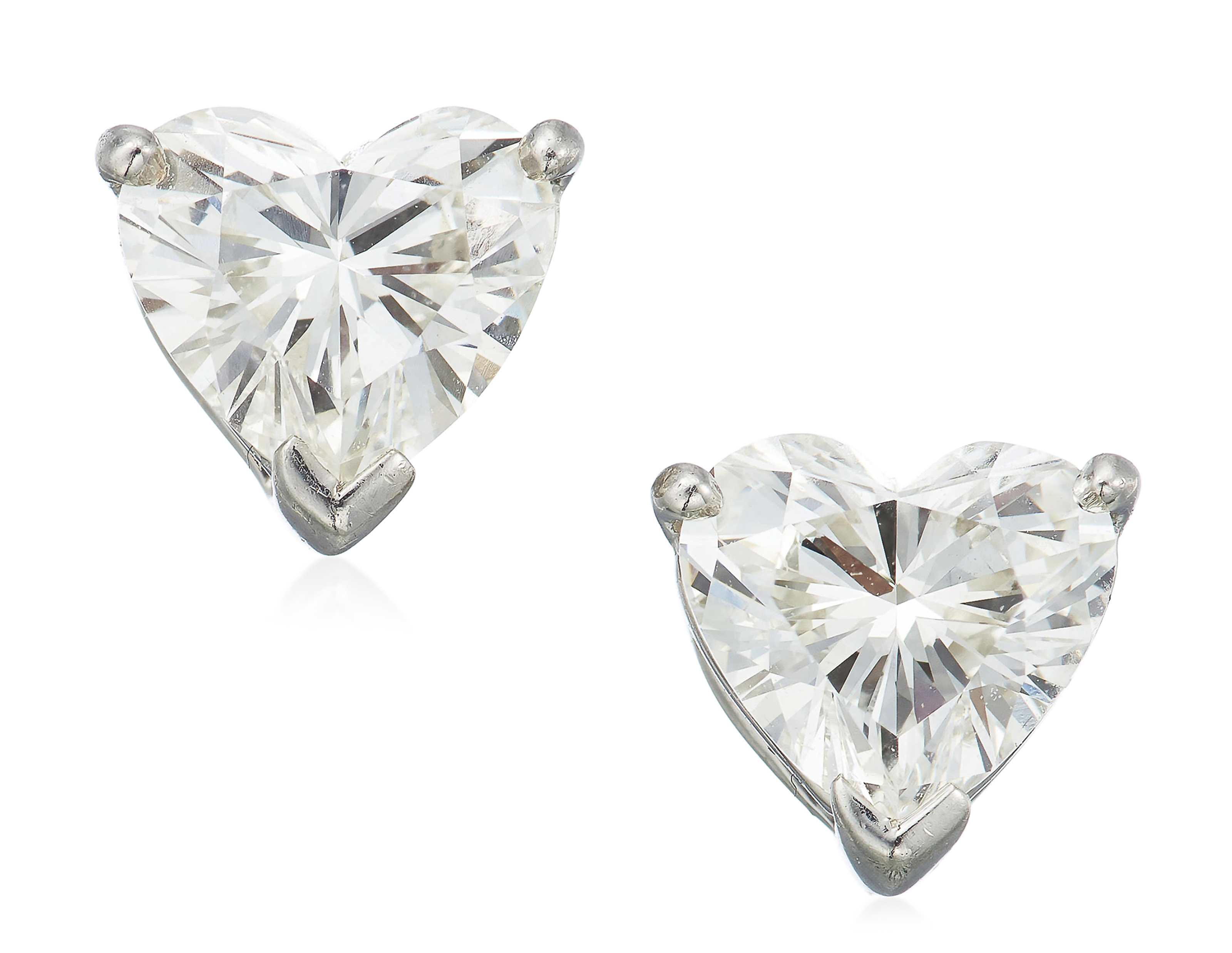 Tiffany Heart Diamond Earrings 2024 www.alhudapk