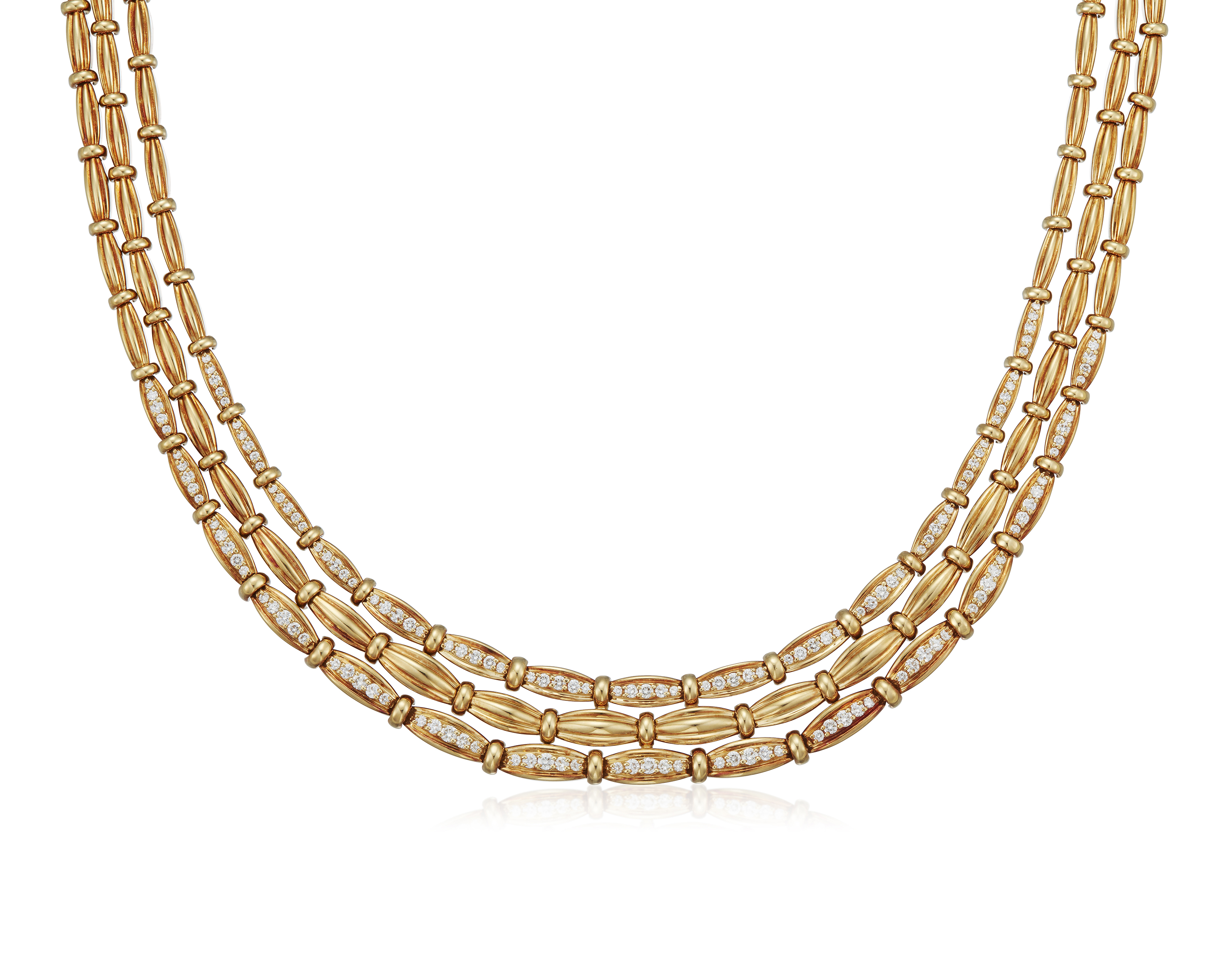 TIFFANY & CO. DIAMOND AND GOLD NECKLACE, | Christie’s