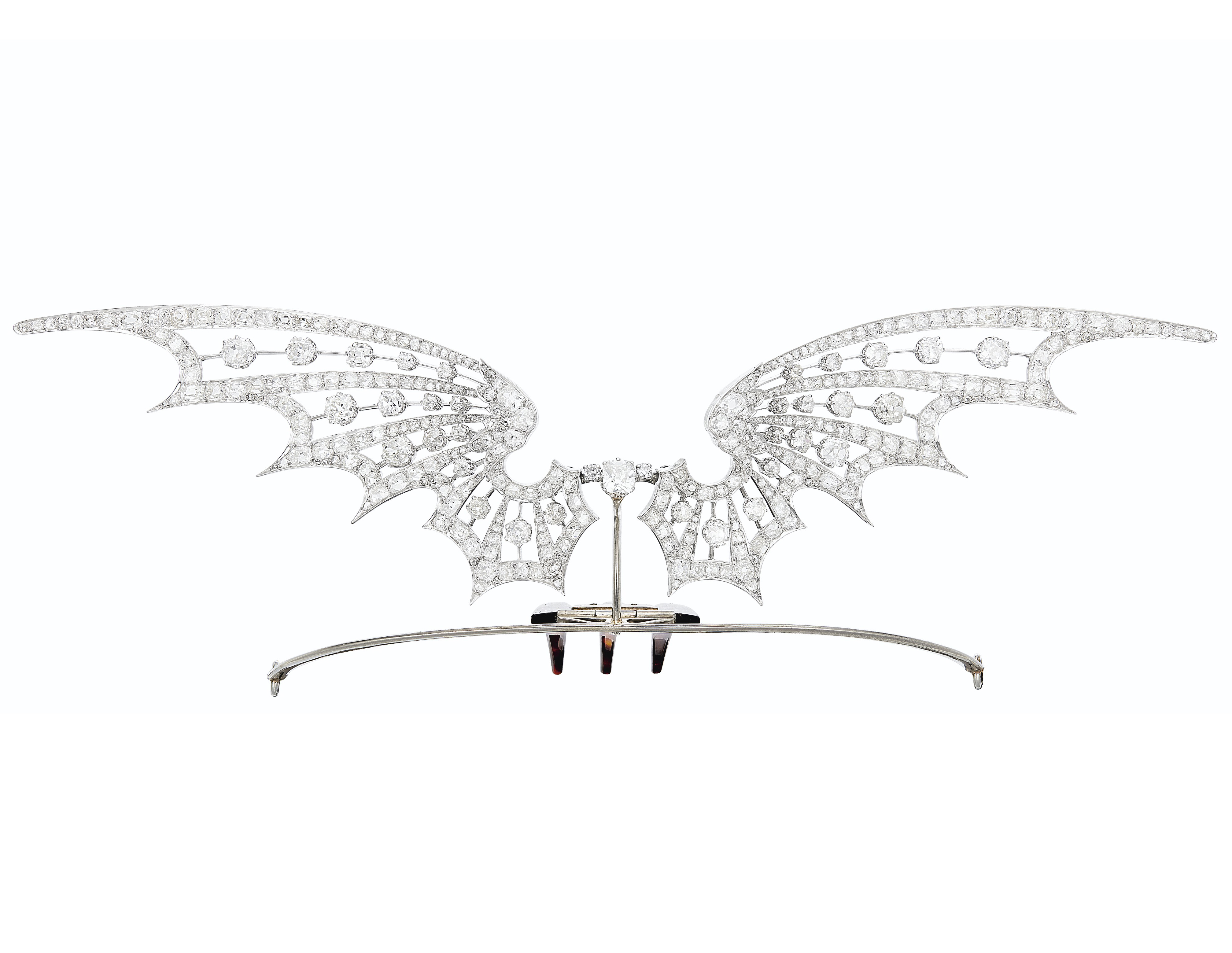 Henri Vever. An Art Nouveau diamond tiara, sold for $87,500 on 11 December 2019 at Christie's in New York