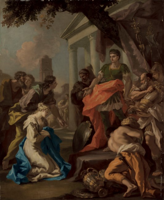 Giovanni Antonio Pellegrini (Venice 16751741), The Continence of