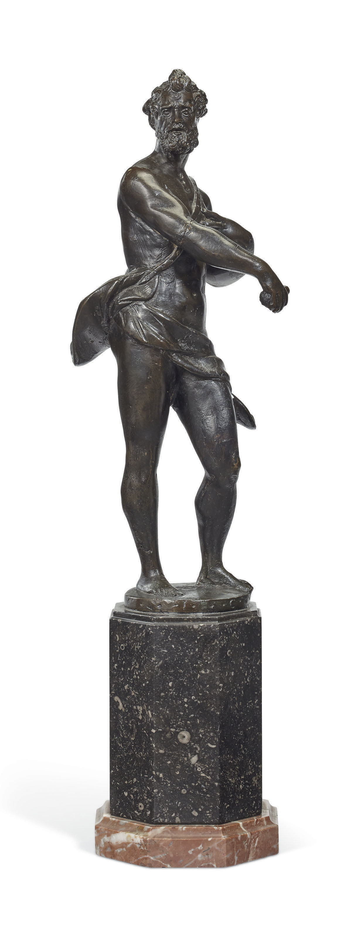 BY JEAN-ANTOINE HOUDON (1741-1828), DATED 1775, A MARBLE