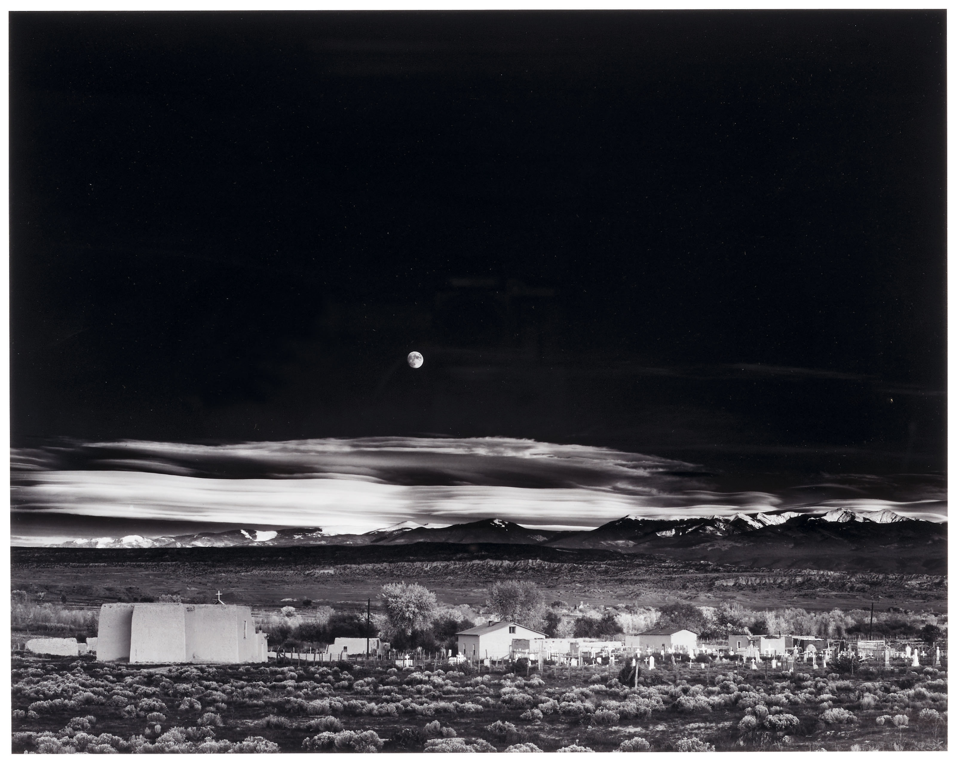 ANSEL ADAMS (19021984) , Moonrise, Hernandez, New Mexico