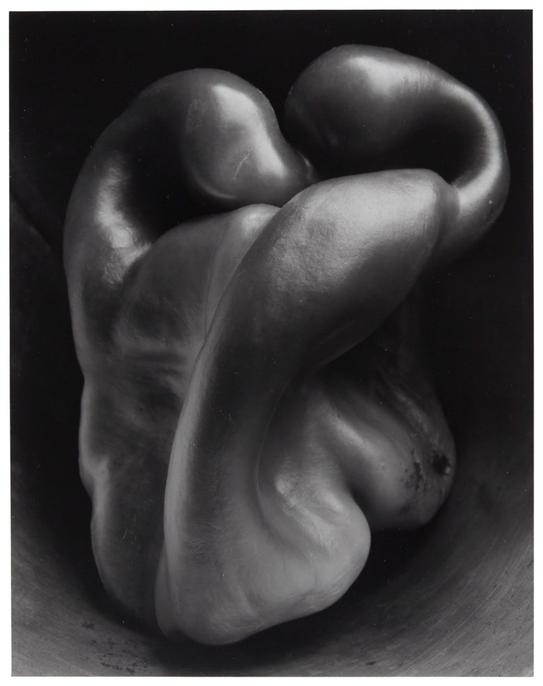 Edward Weston (1886–1958), Pepper No. 30, 1930. Mount 15 x 13¼  in (38.1 x 33.3  cm). Estimate $6,000-8,000. This lot is offered in Daydreaming Photographs from the Goldstein Collection on 2 April 2019 at Christie’s in New York