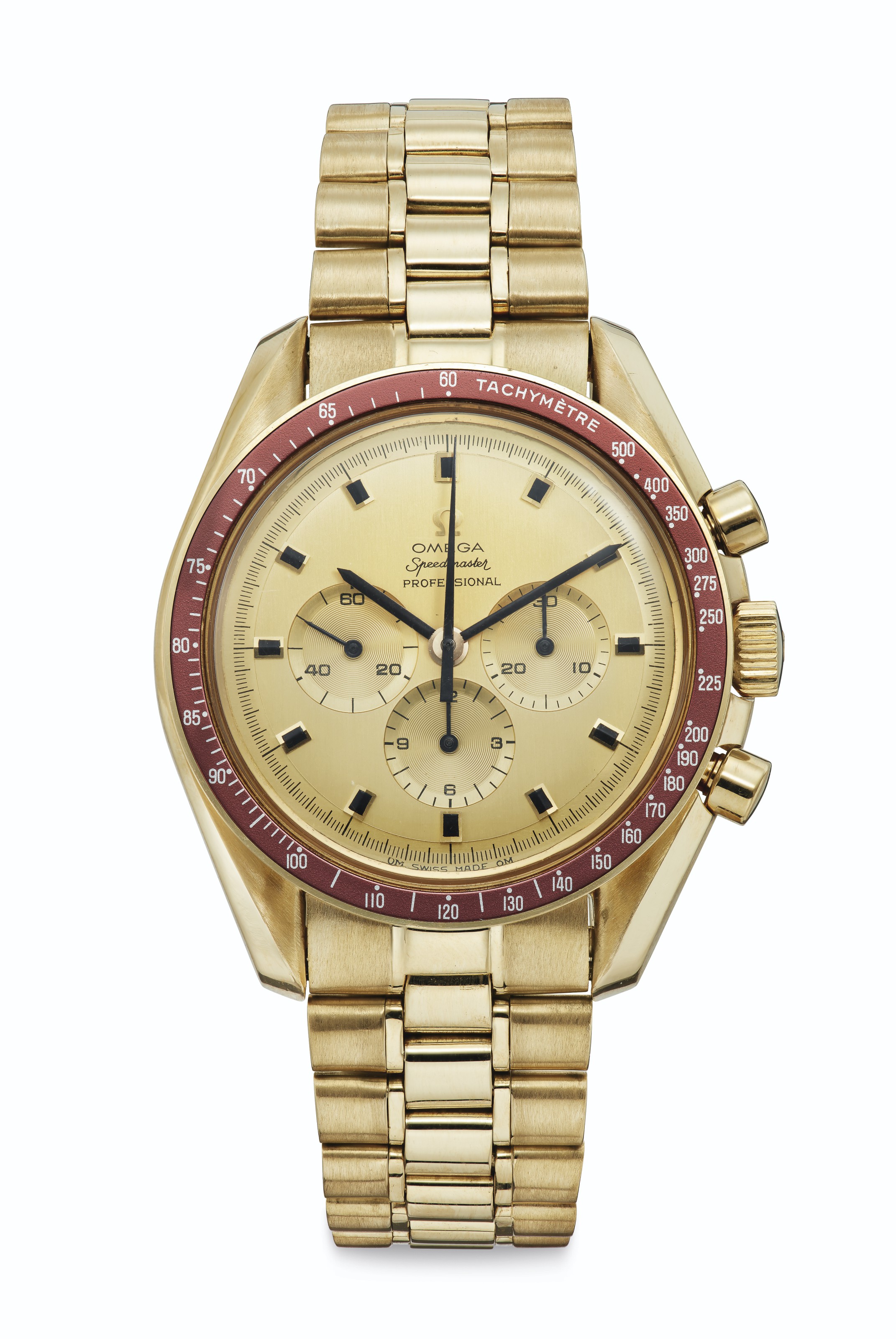 Omega. An 18k Gold Very Fine, Rare and Attractive Limited Edition
