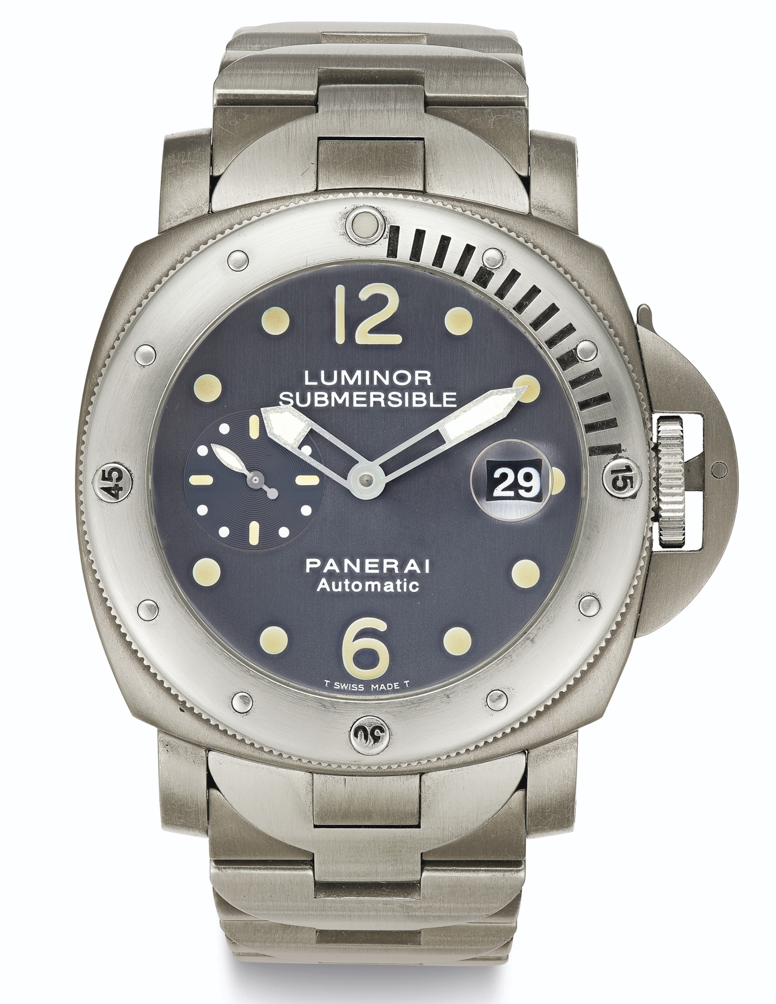 Panerai on sale titanium bracelet
