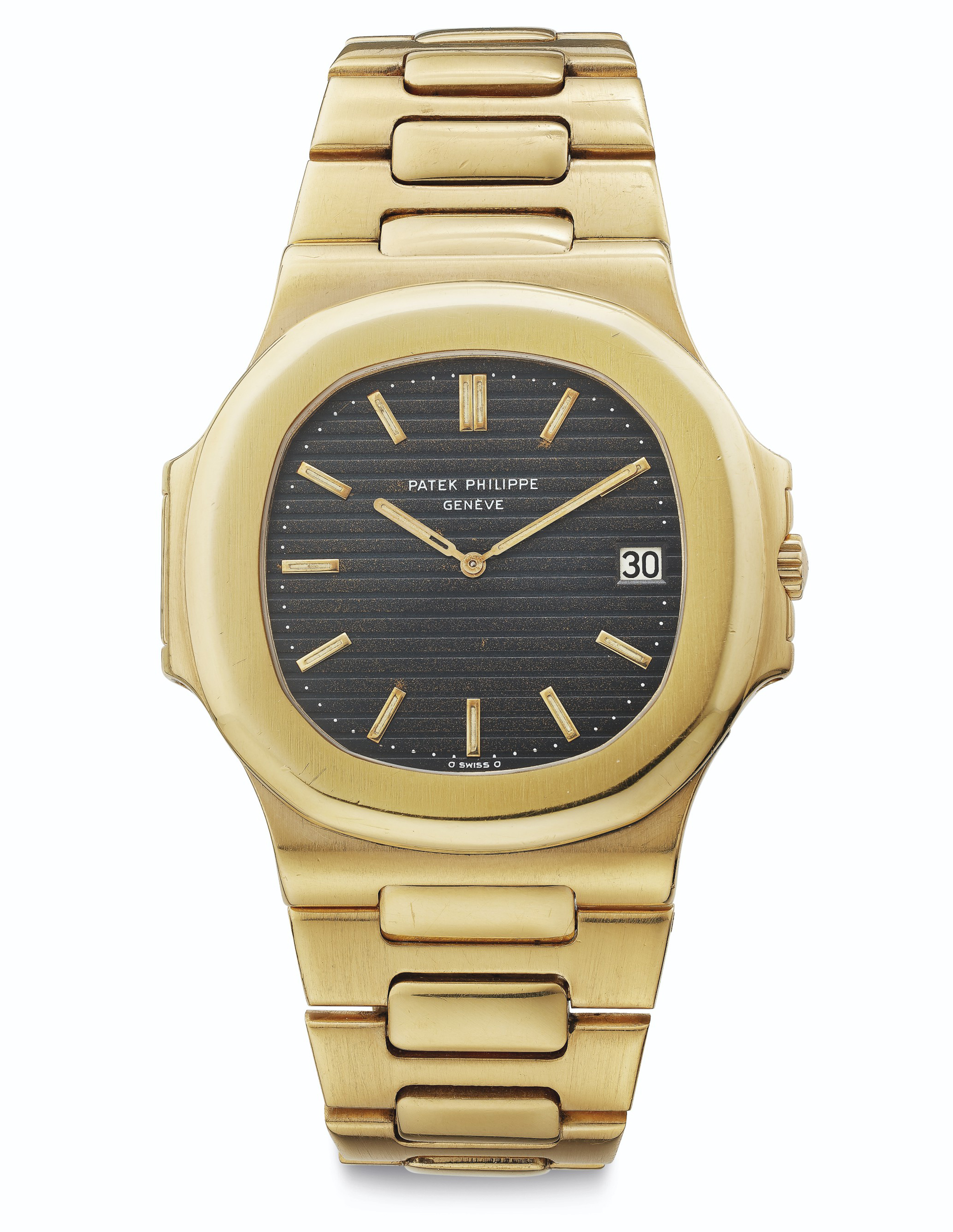 patek philippe black and gold