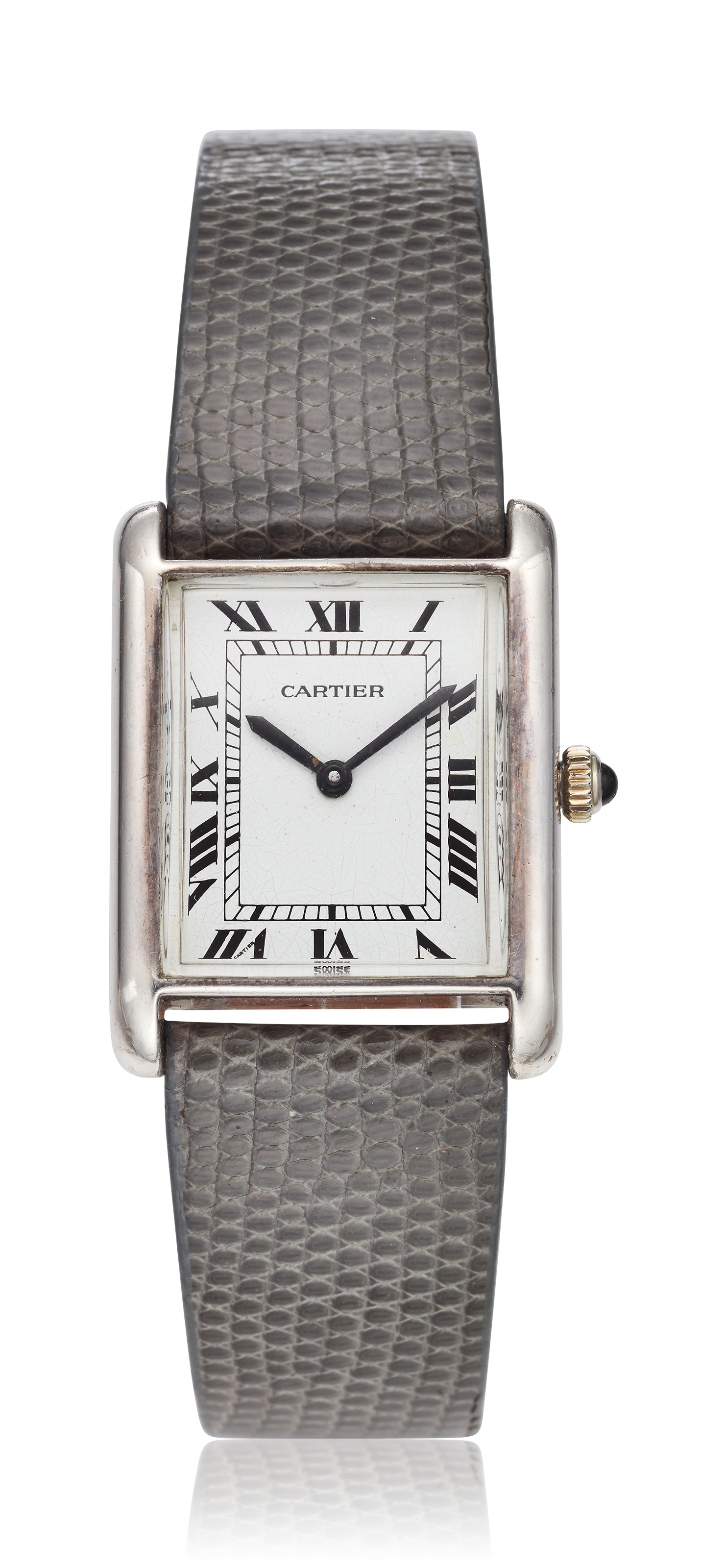 CARTIER, STERLING SILVER TANK, REF. 306, Christie’s