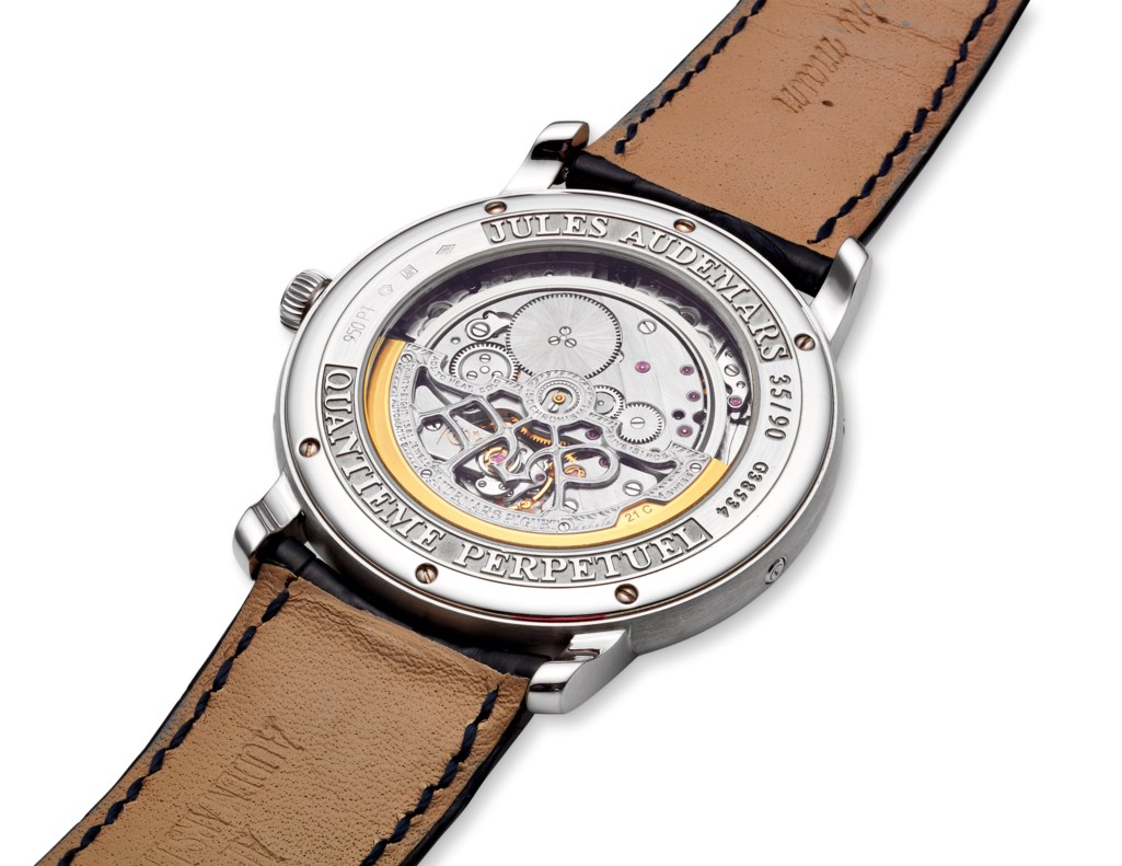 AUDEMARS PIGUET, PLATINUM JULES AUDEMARS LIMITED EDITION PERPETUAL