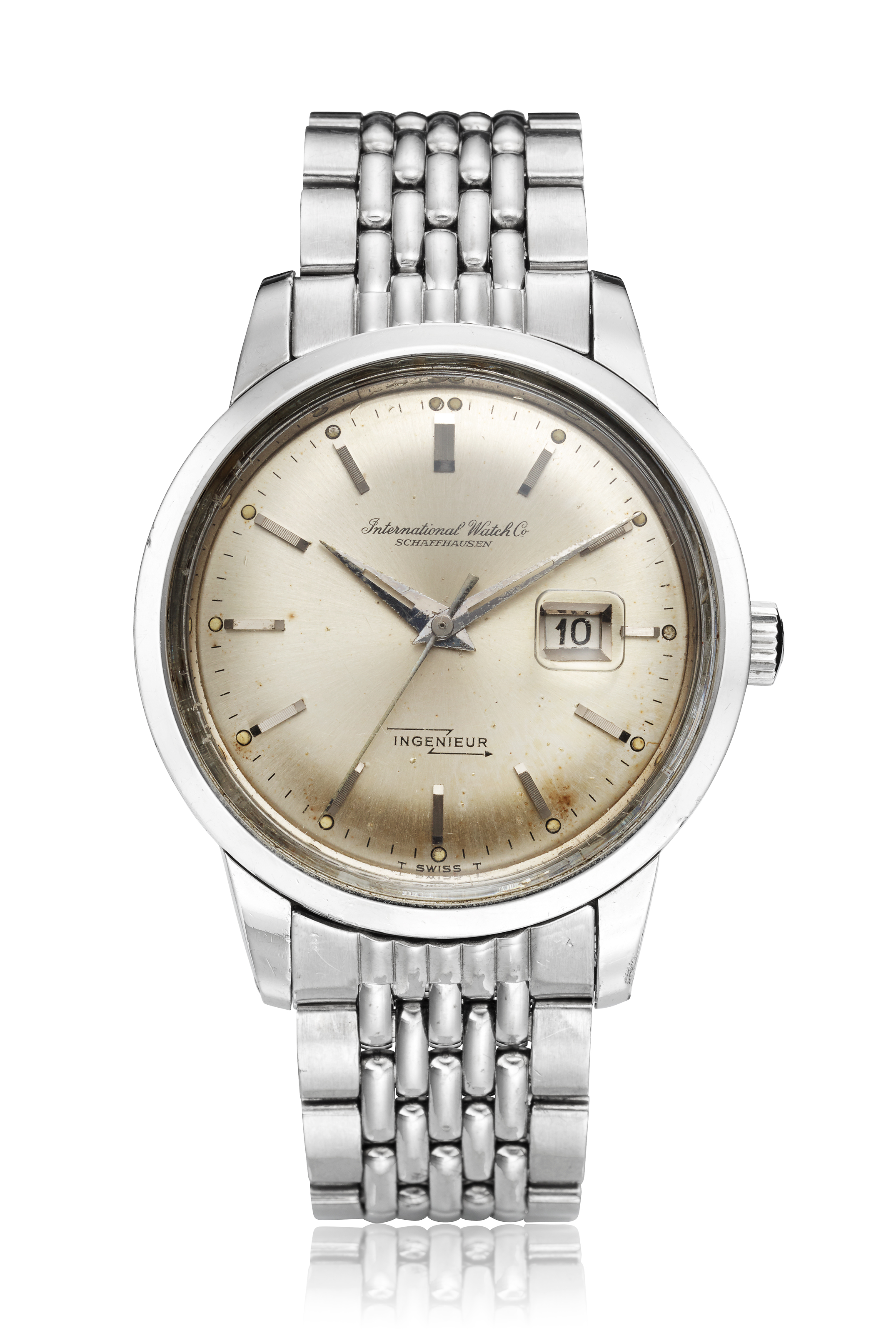 IWC, INGENIEUR WITH GAY FRERES BRACELET, REF. 666AD, | Christie's