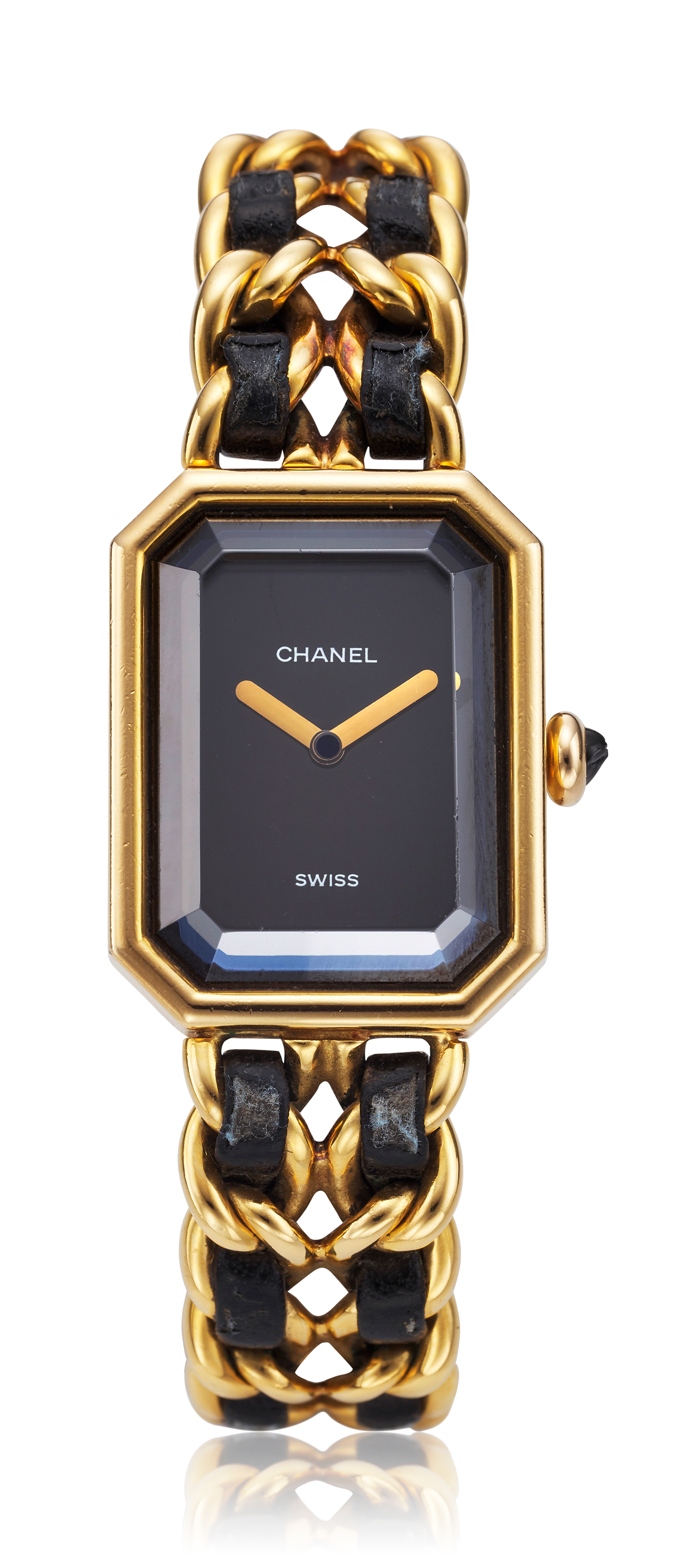 Chanel Ladies Plated Gold Bracelet Watch Christie S