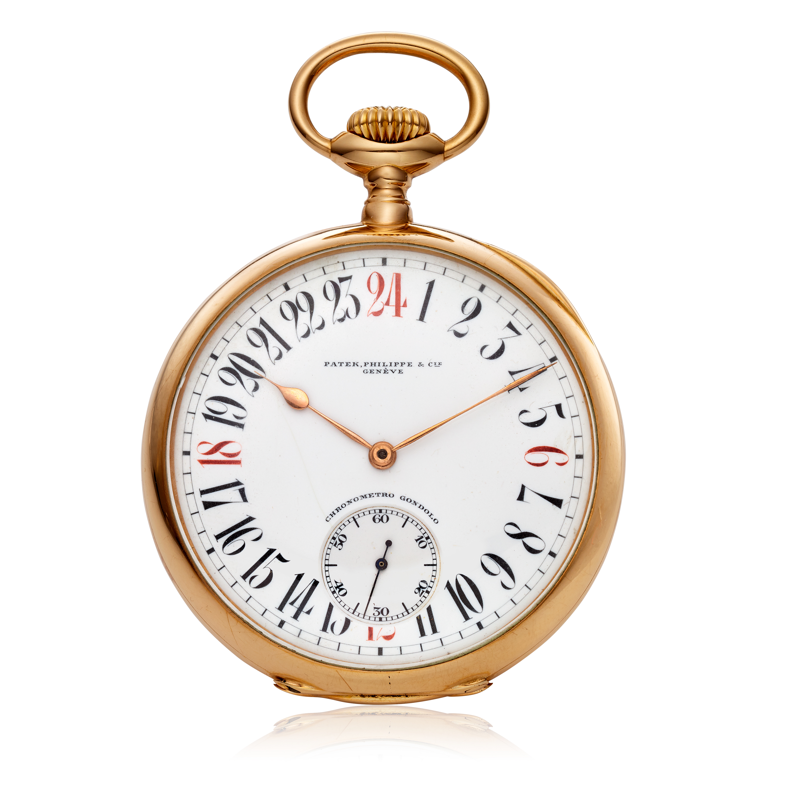 PATEK PHILIPPE, CHRONOMETRO GONDOLO WITH 24-HOUR DIAL, Christie's