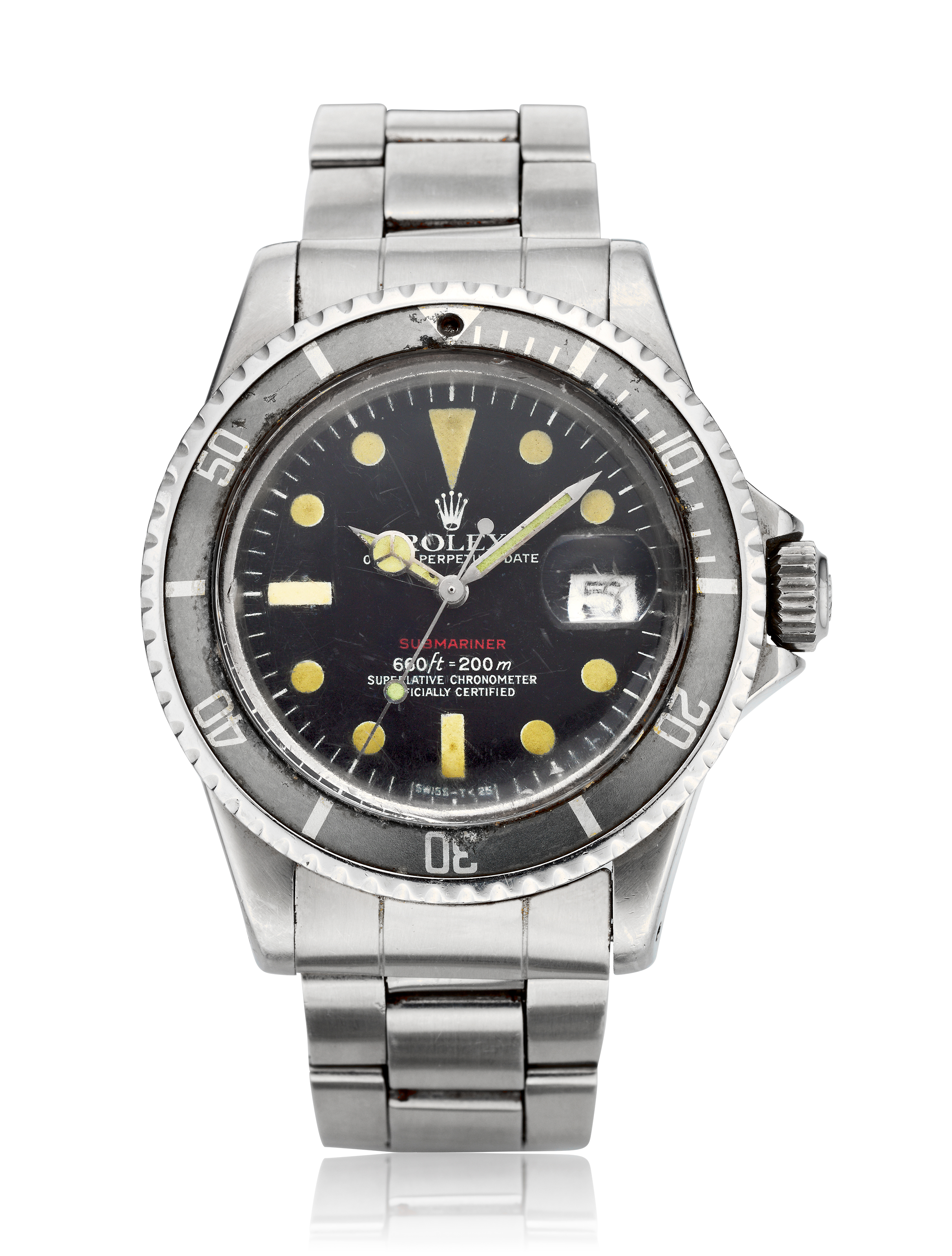 red submariner dial