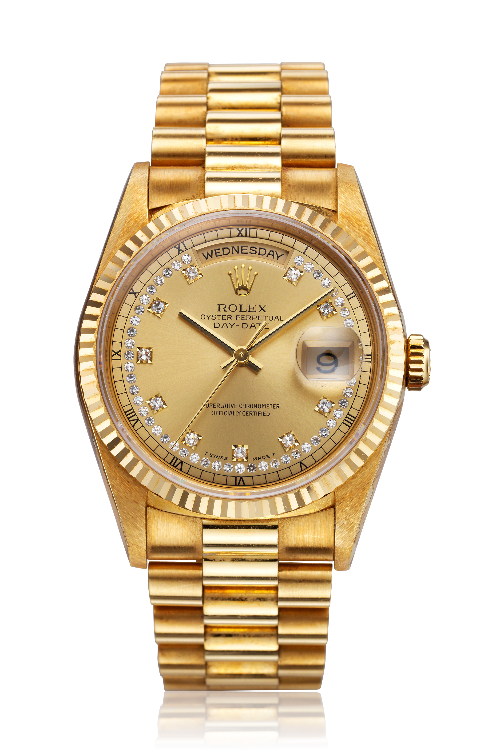 LADIES' 18K DATEJUST, REF. 69138 