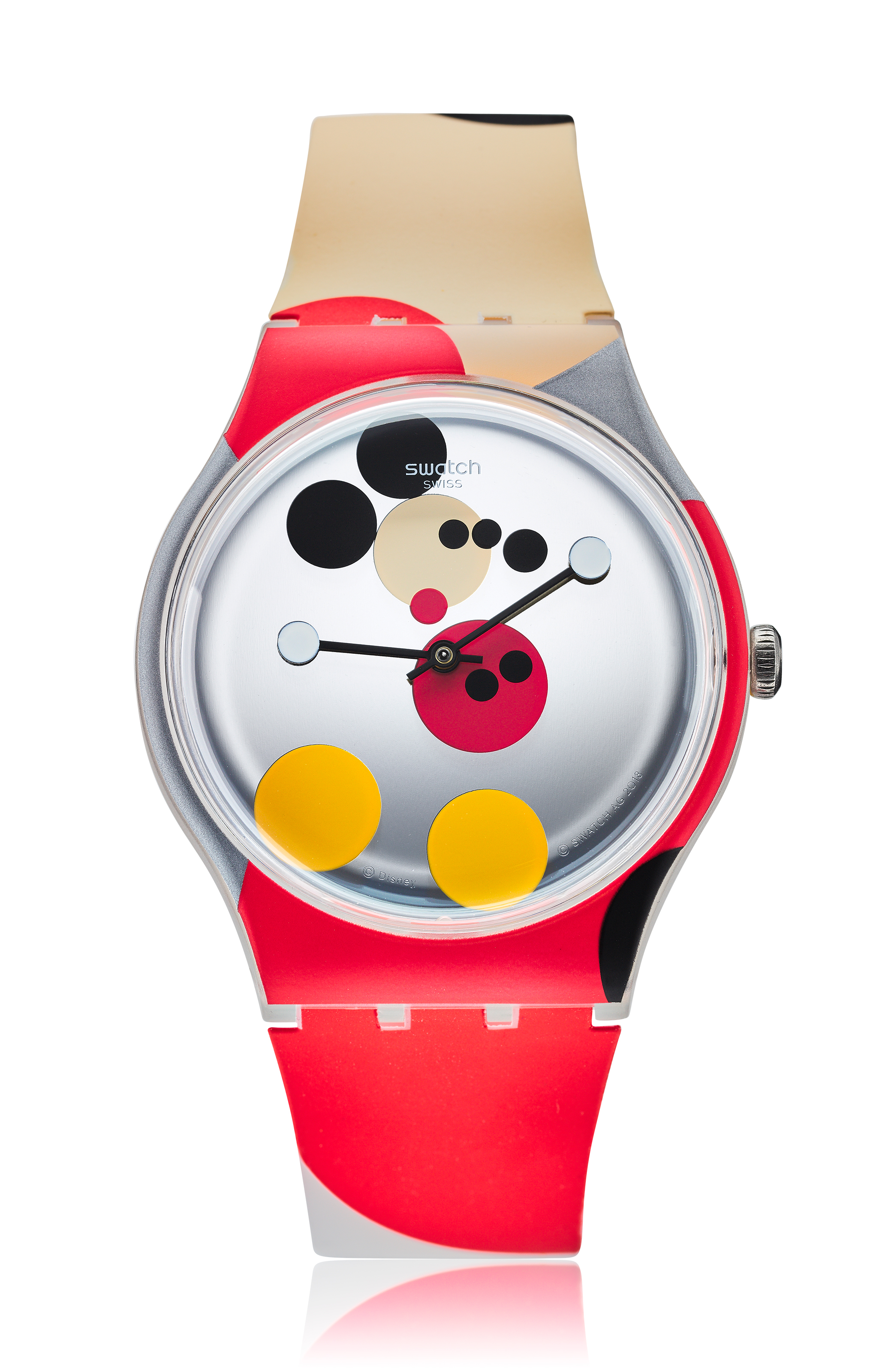 SWATCH X DAMIEN HIRST, SET OF TWO LIMITED EDITION MICKEY MOUSE