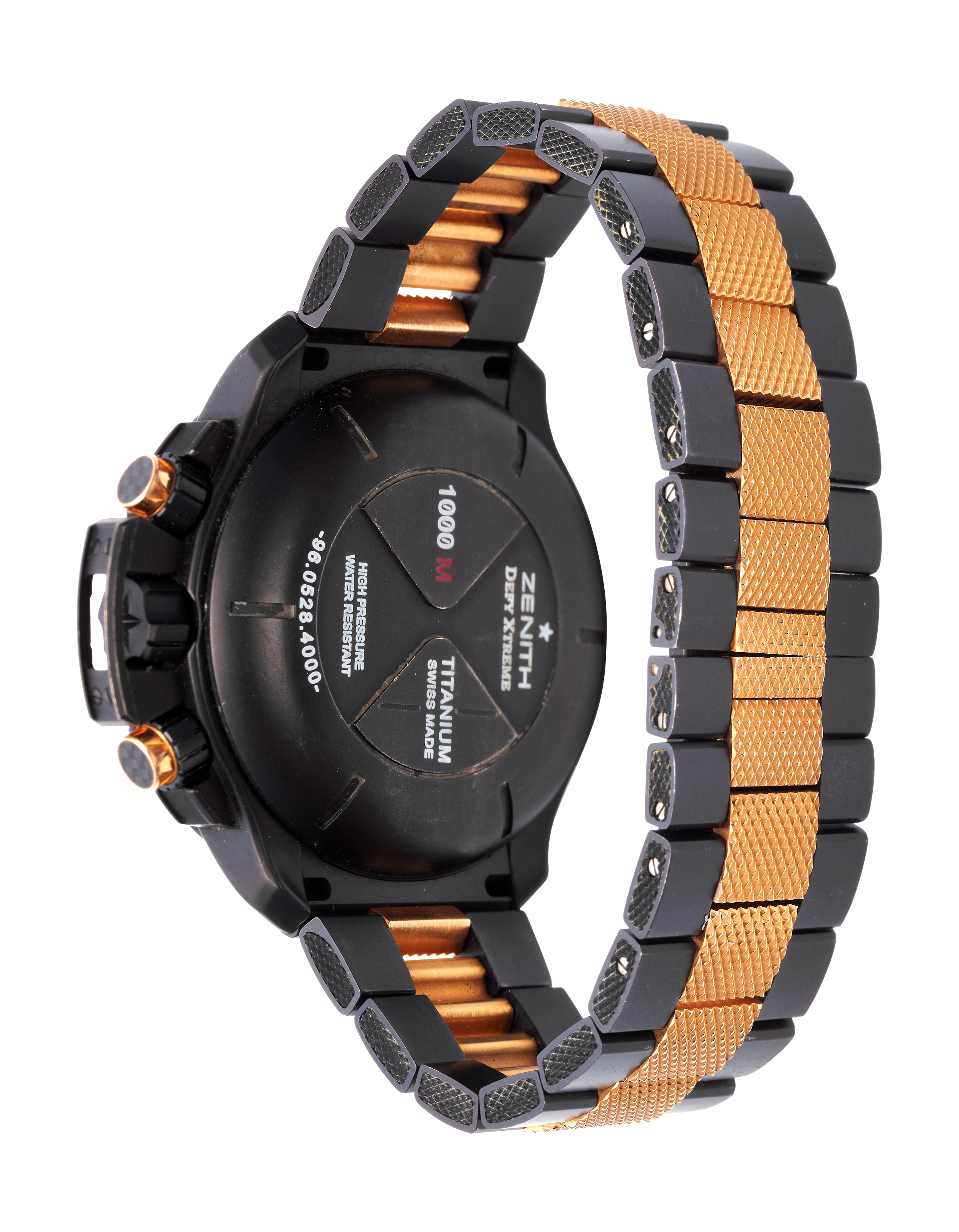 ZENITH, TITANIUM AND PINK GOLD DEFY XTREME CHRONOGRAPH, REF