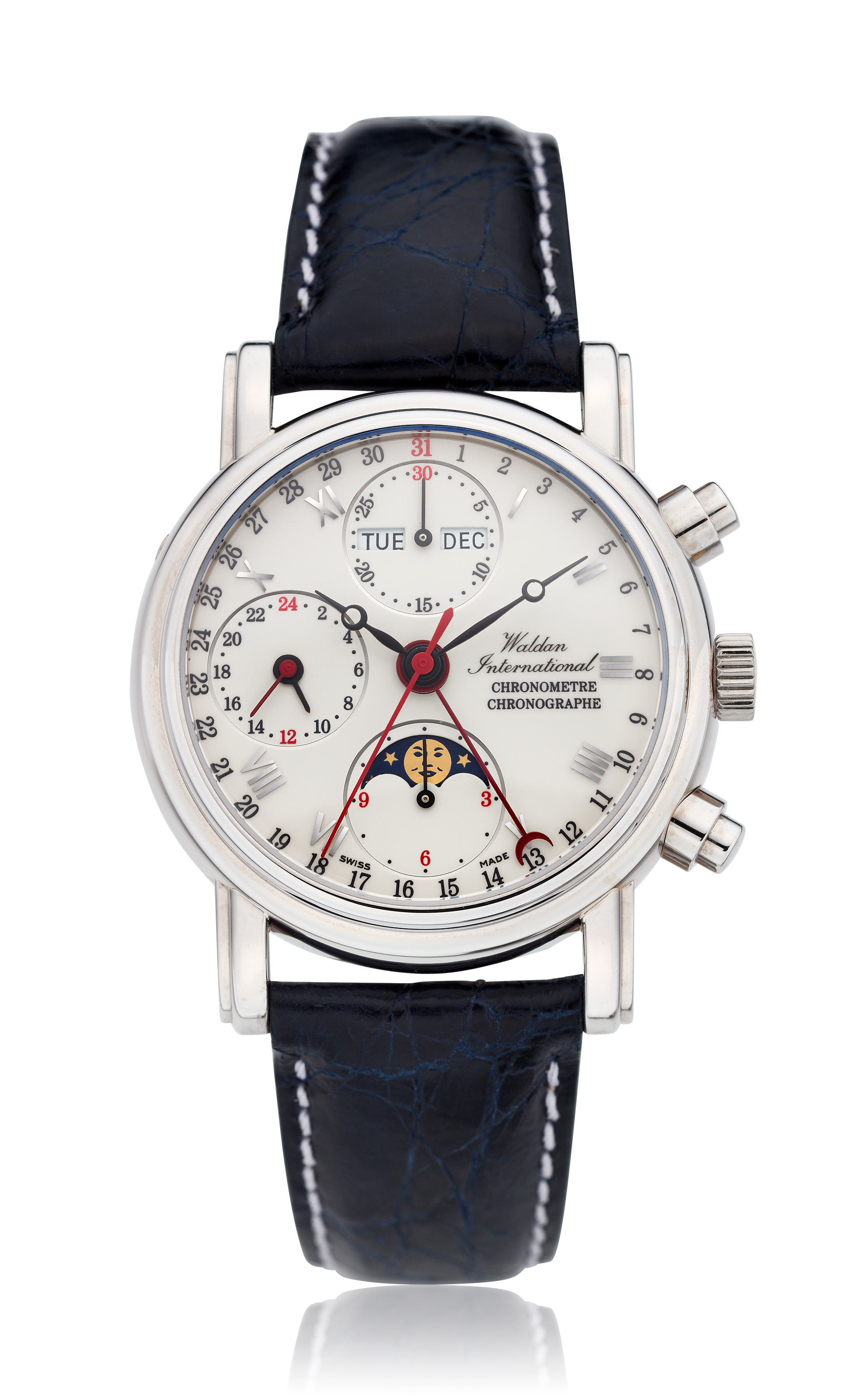 T*A様 【MOMENT】MERIDIAN 107 181cm【レアブランド】 DANIEL JEANRICHARD, 18K 'T.V. SET' CHRONOGRAPH, REF. 25006