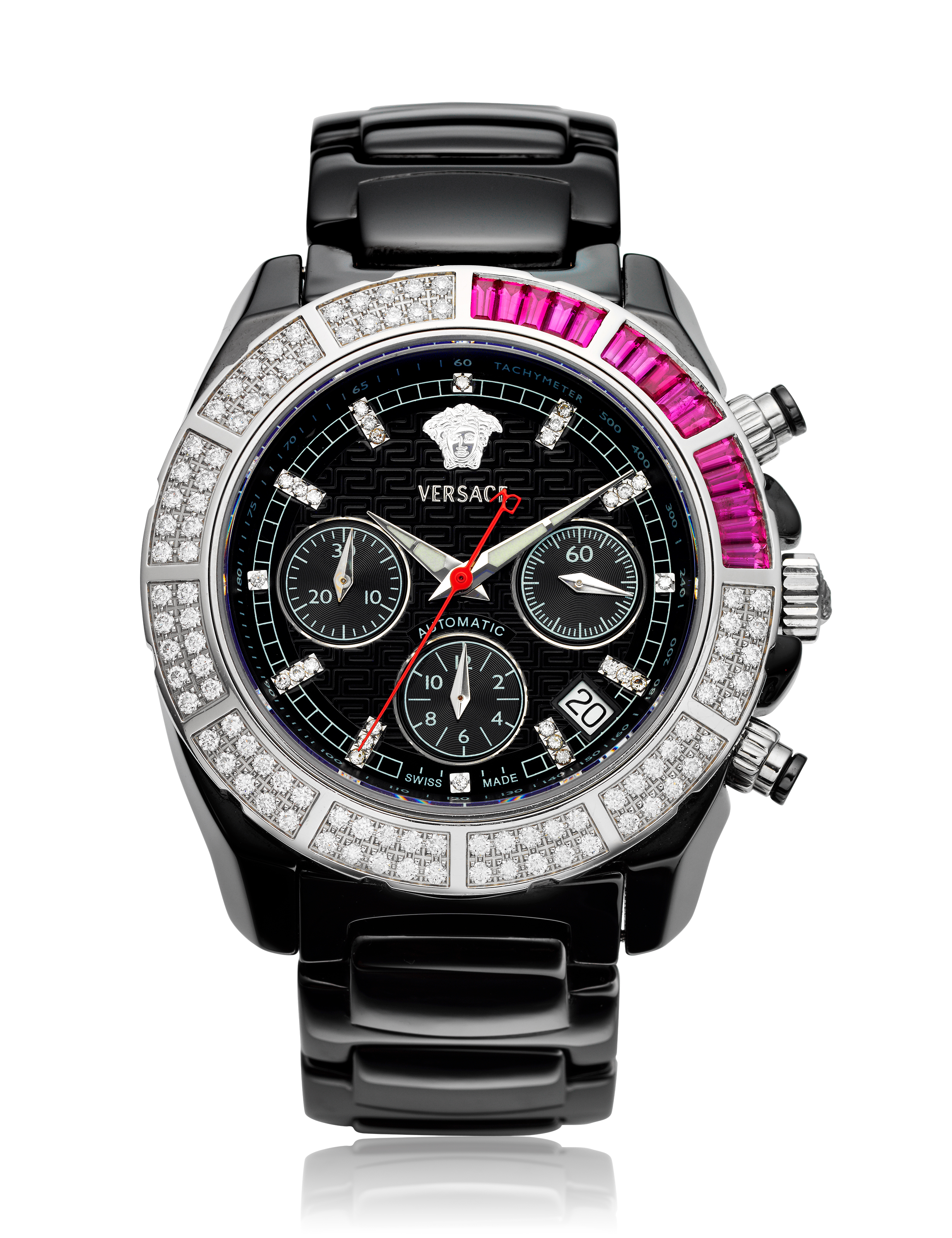Versace watch with diamonds 2025