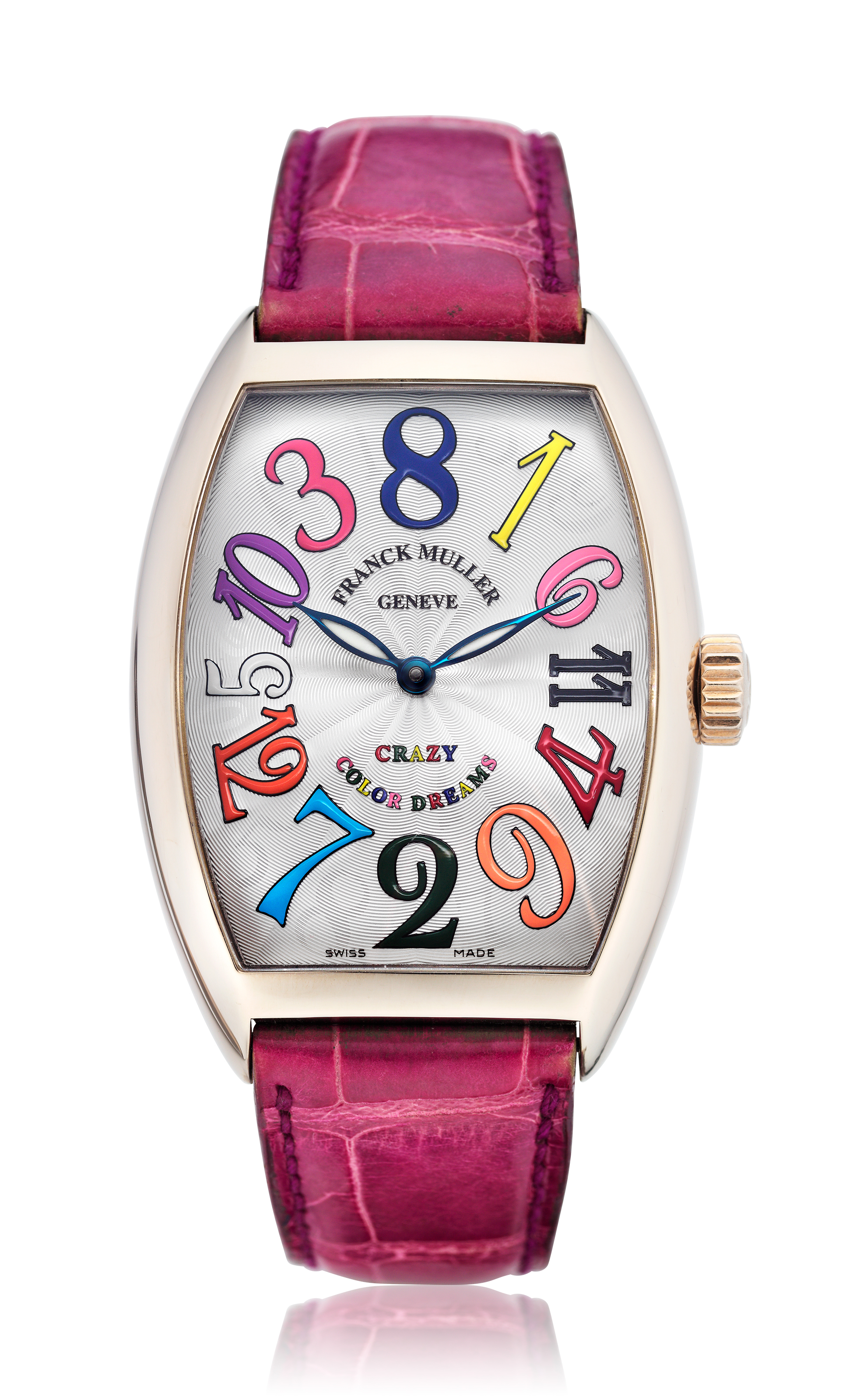 franck muller crazy hours diamond studded watch price