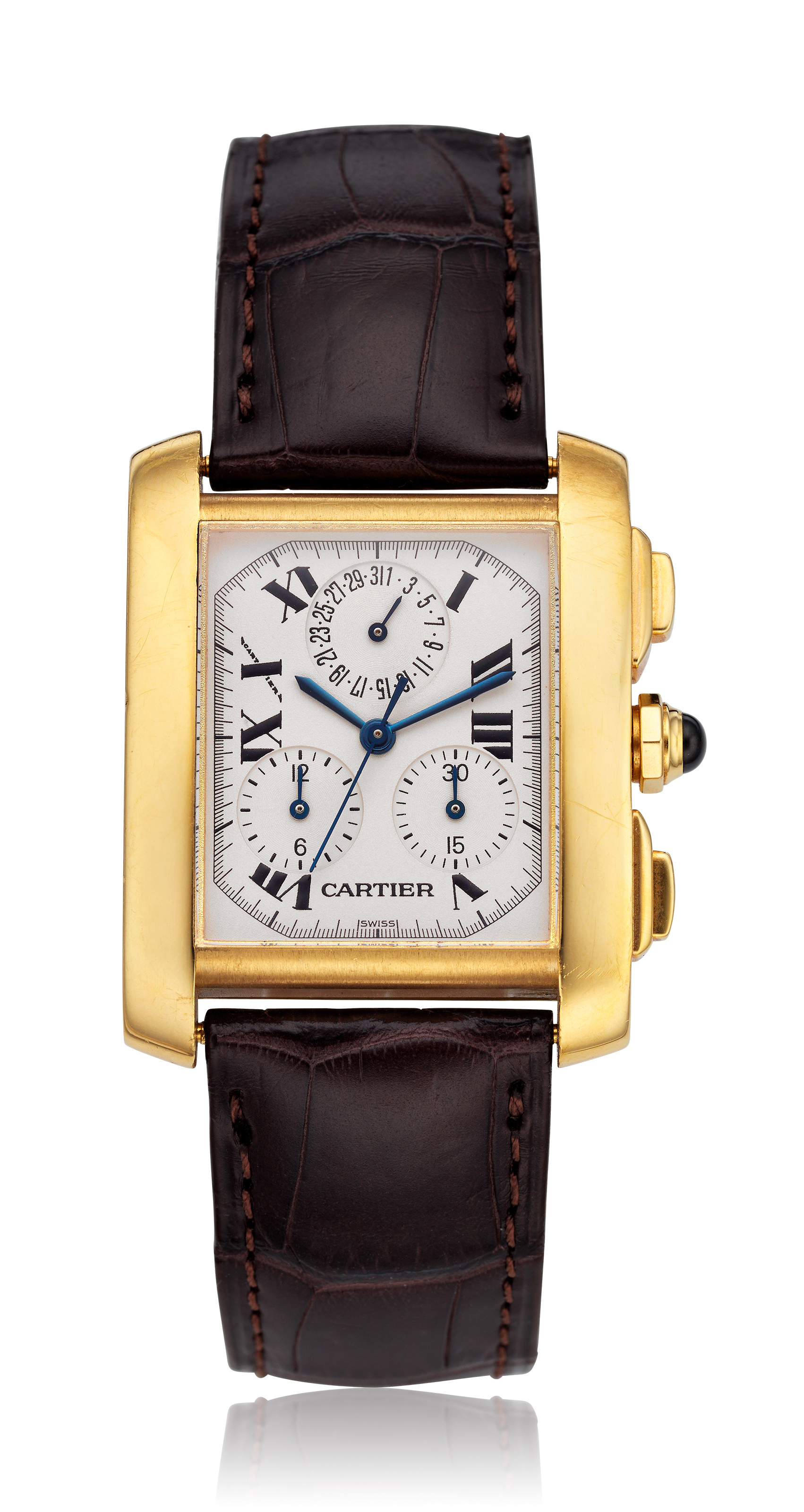 CARTIER LADIES 18K TANK FRANCAISE REF. 1830 Christie s