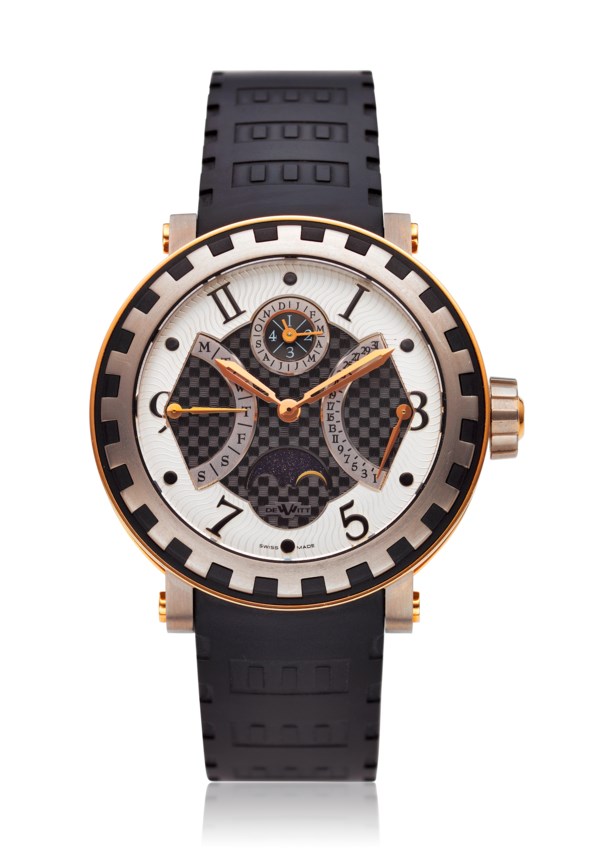 DEWITT, 18K AND TITANIUM ACADEMIA PERPETUAL CALENDAR LIMITED EDITION