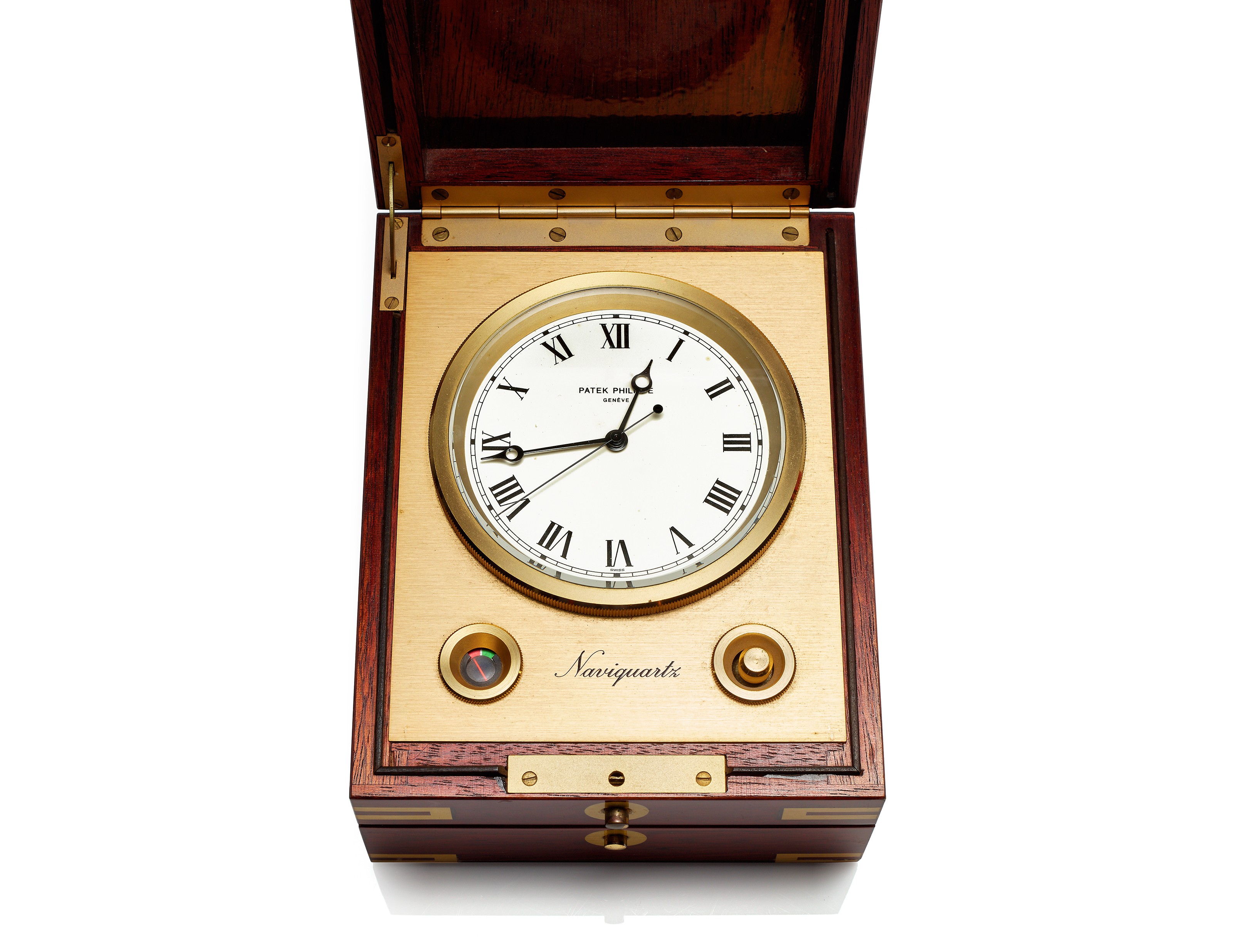 PATEK PHILIPPE, TABLE CLOCK NAVIQUARTZ, Christie’s