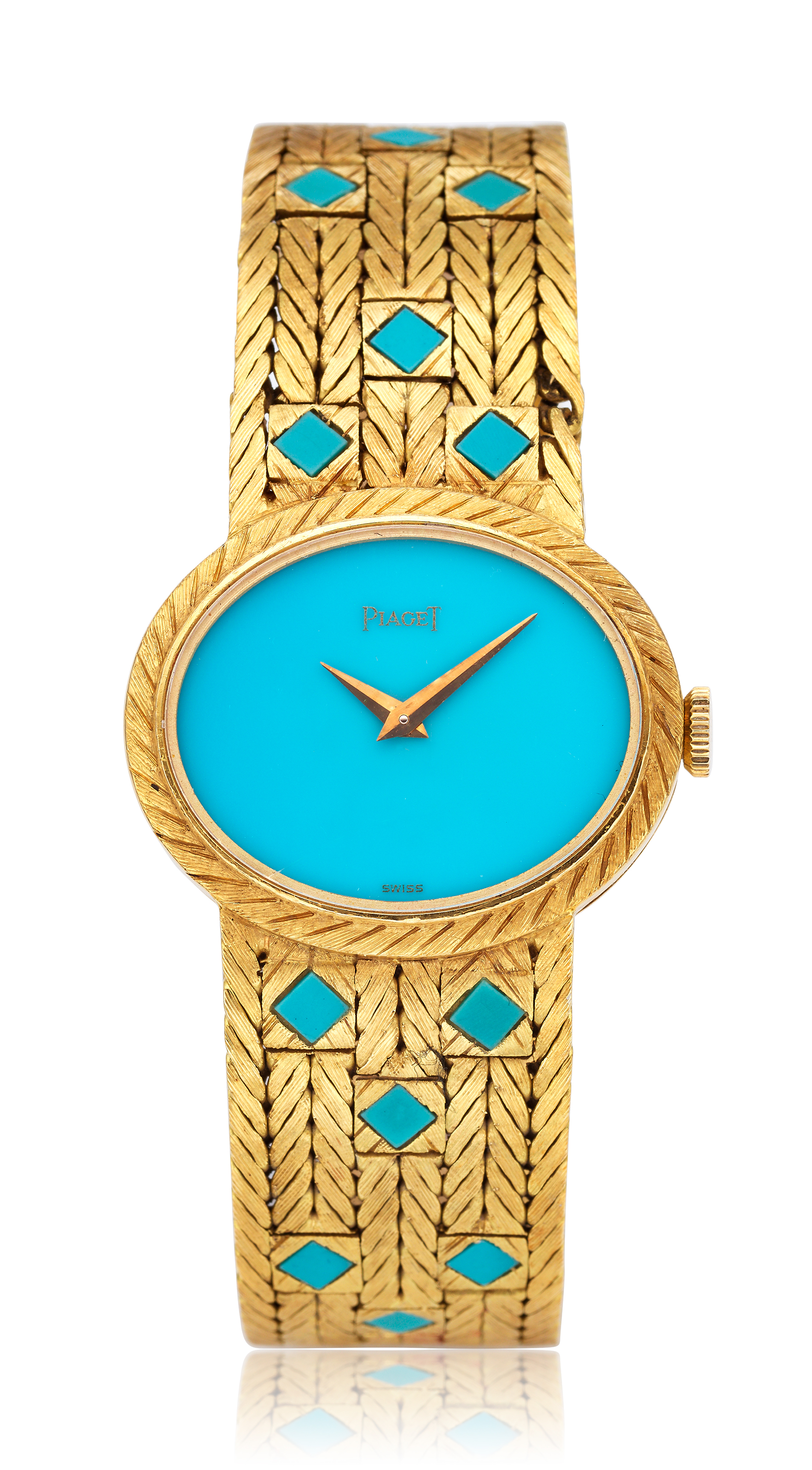 teal piaget watch