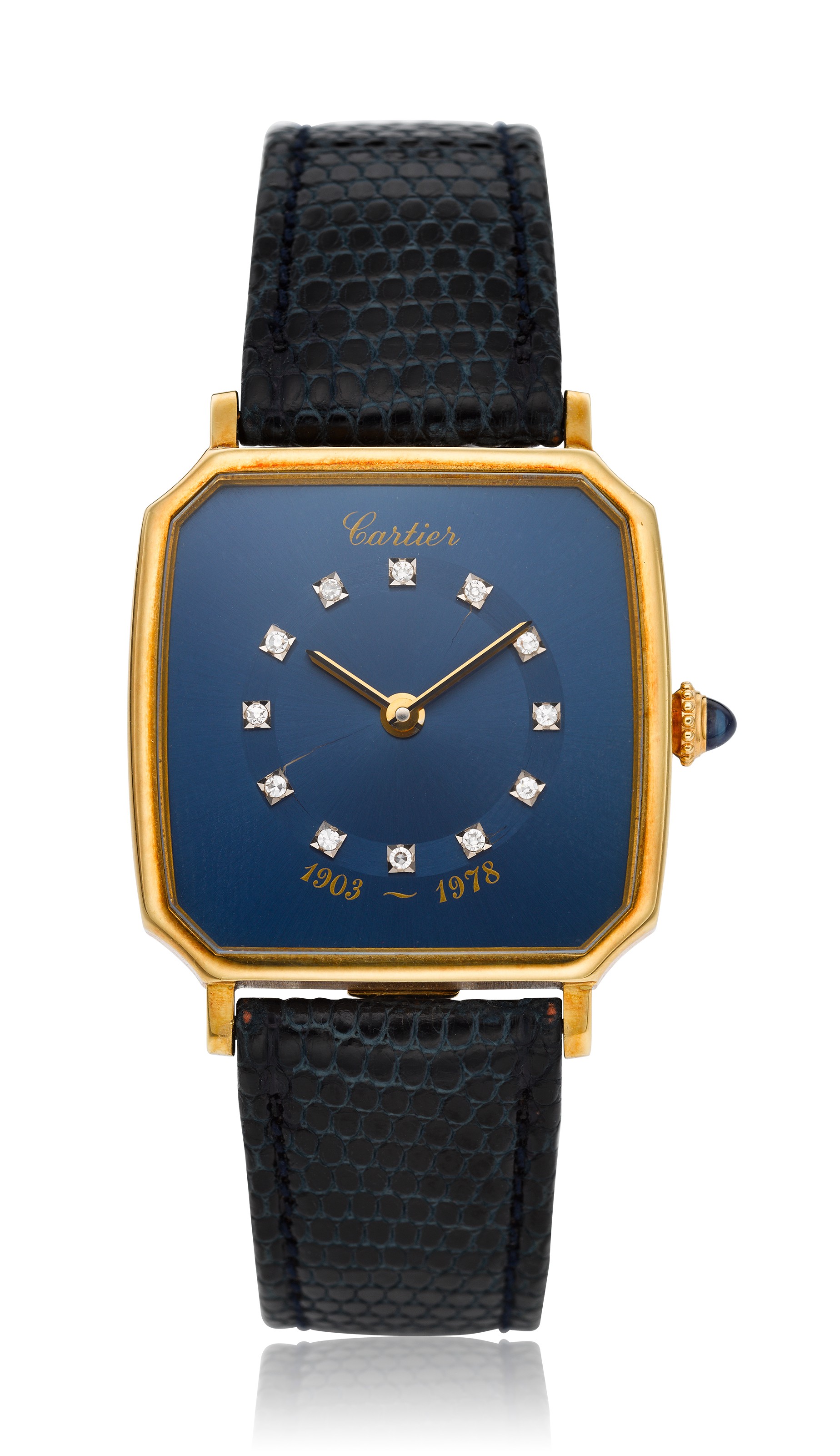 CARTIER, 18K FORD MOTOR COMPANY 50TH ANNIVERSARY WATCH, Christie's