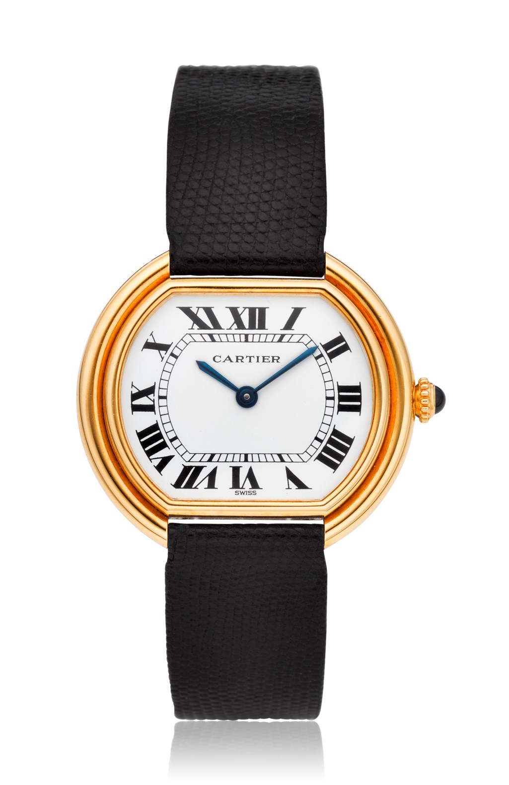 CARTIER, LADIES’ 18K ‘OVAL’ WATCH, Christie’s
