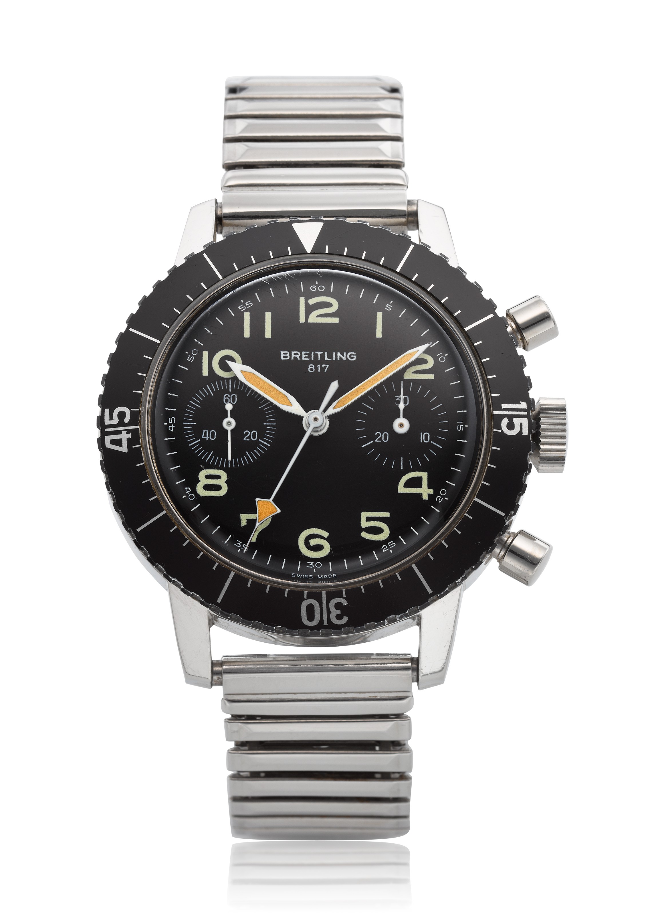 breitling military watch