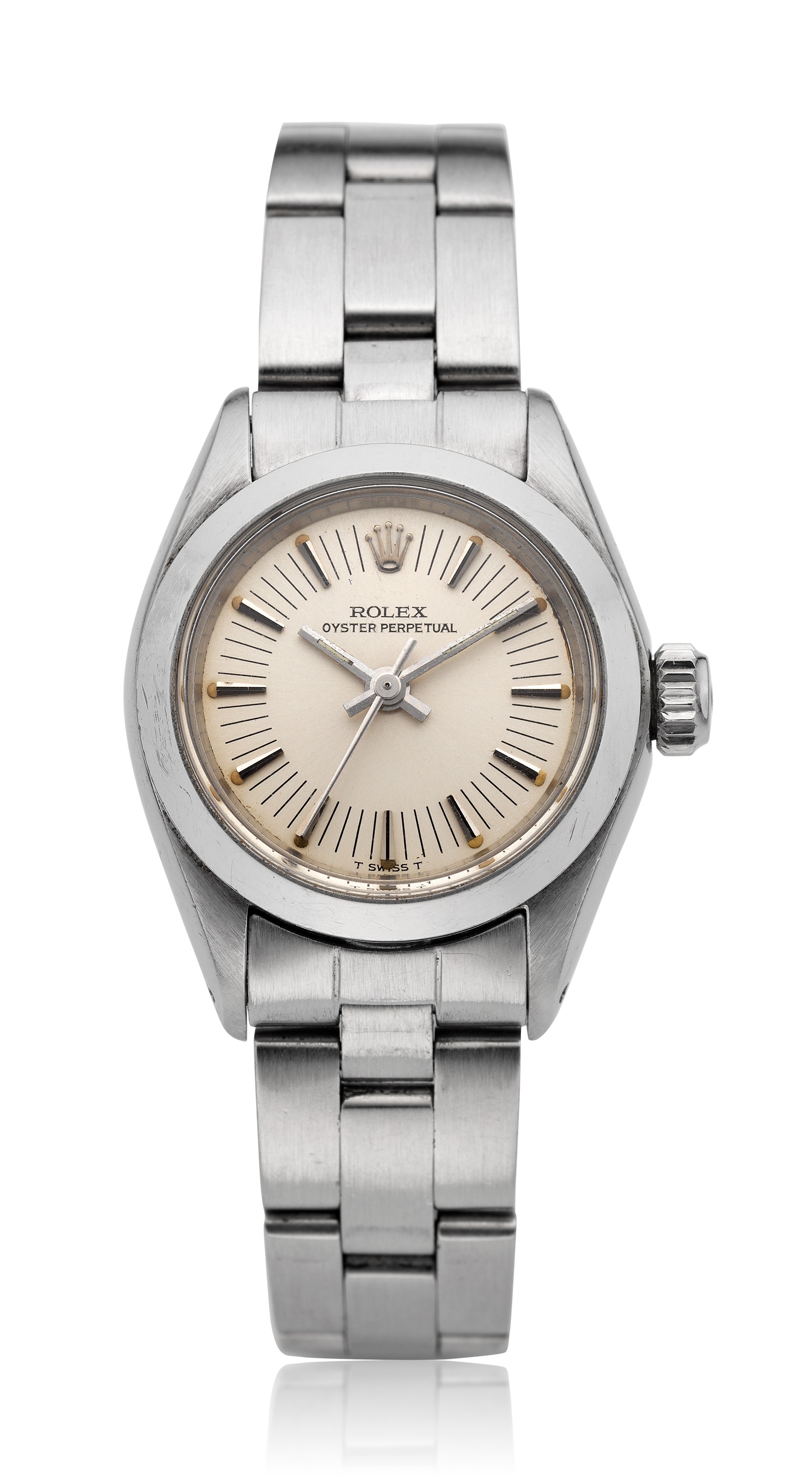 ROLEX, LADIES' OYSTER PERPETUAL, REF 