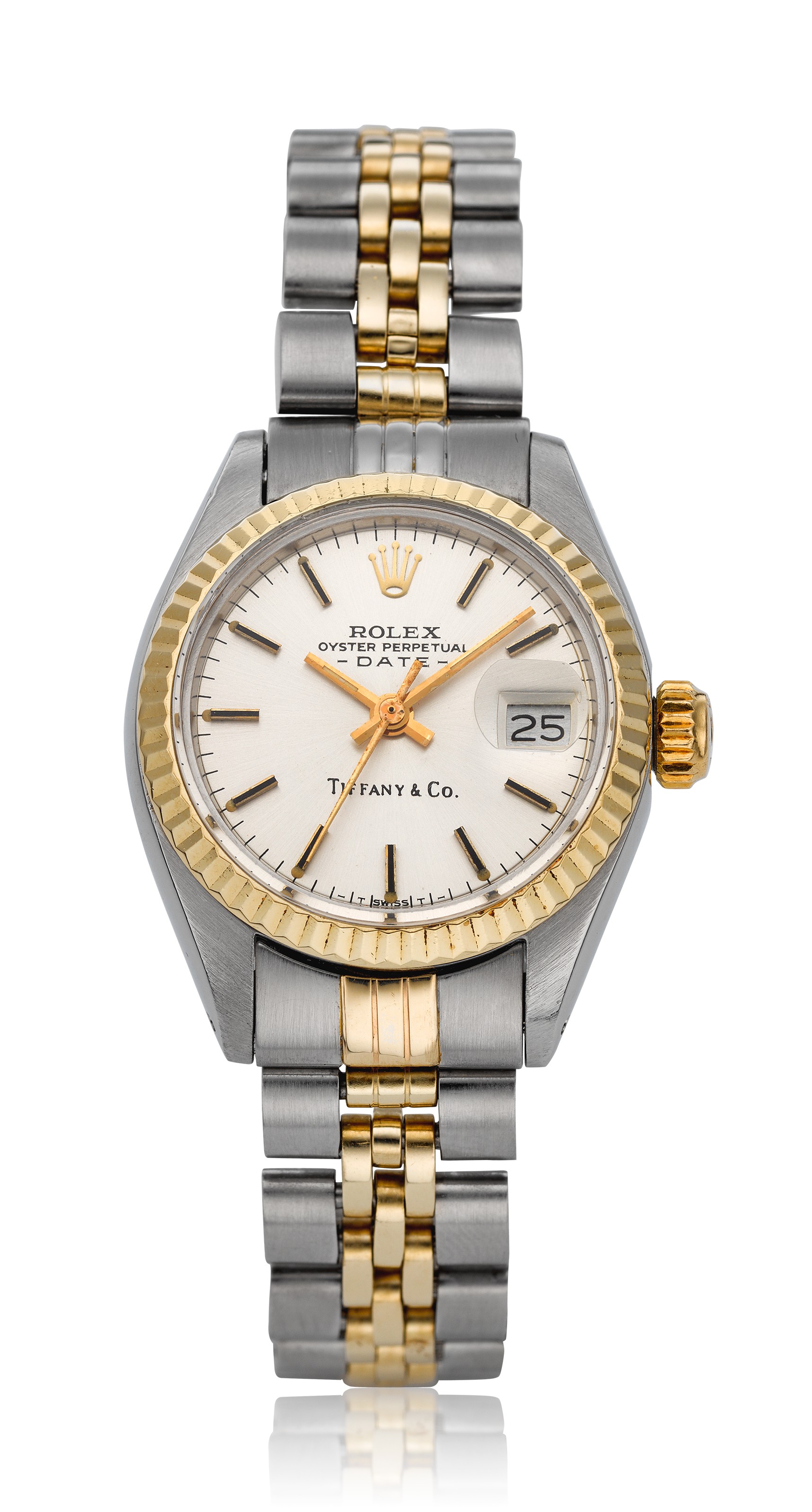 Two tone rolex women online