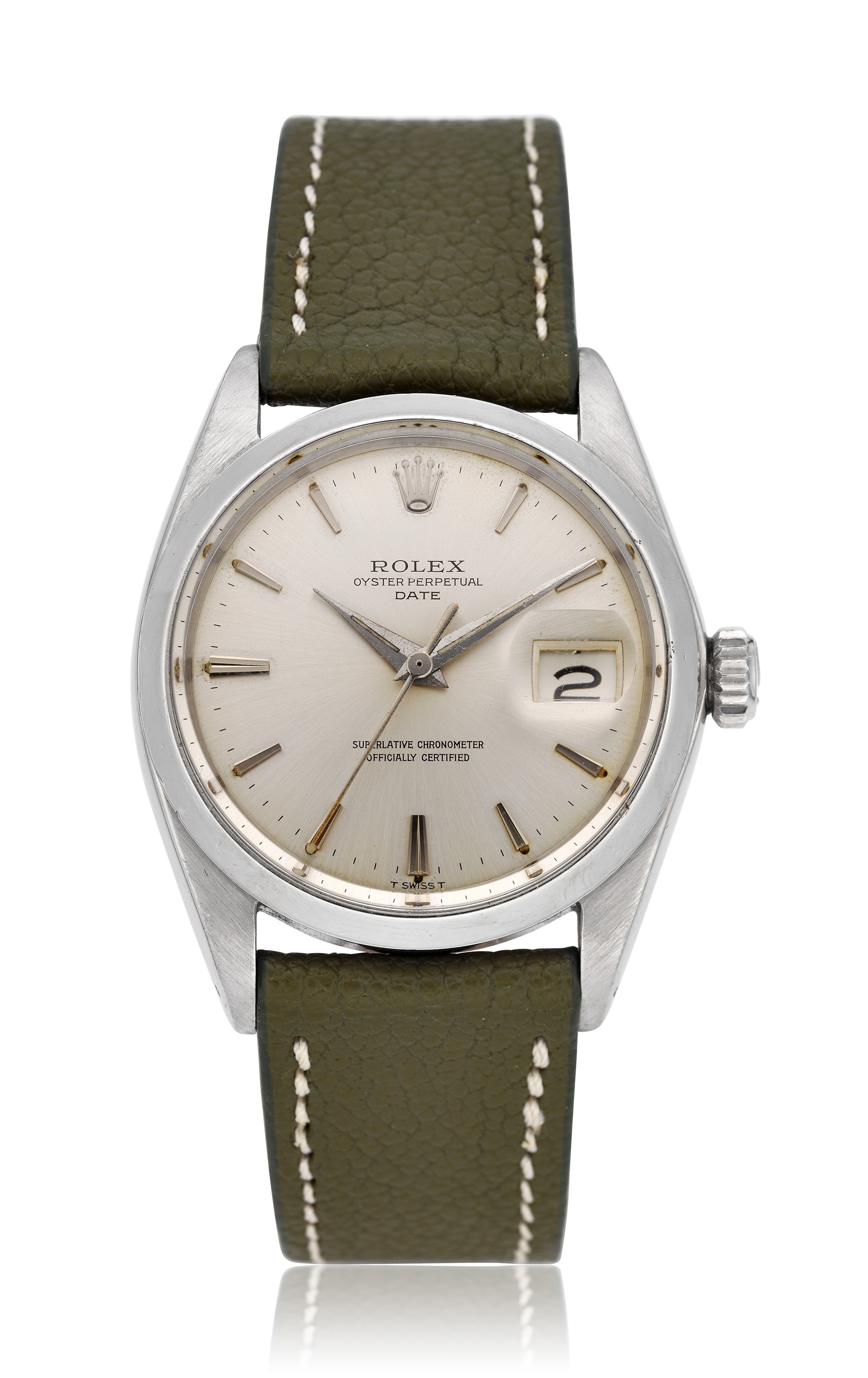 ROLEX, DATE 'MOSAIC DIAL', REF. 1500, | Christie's