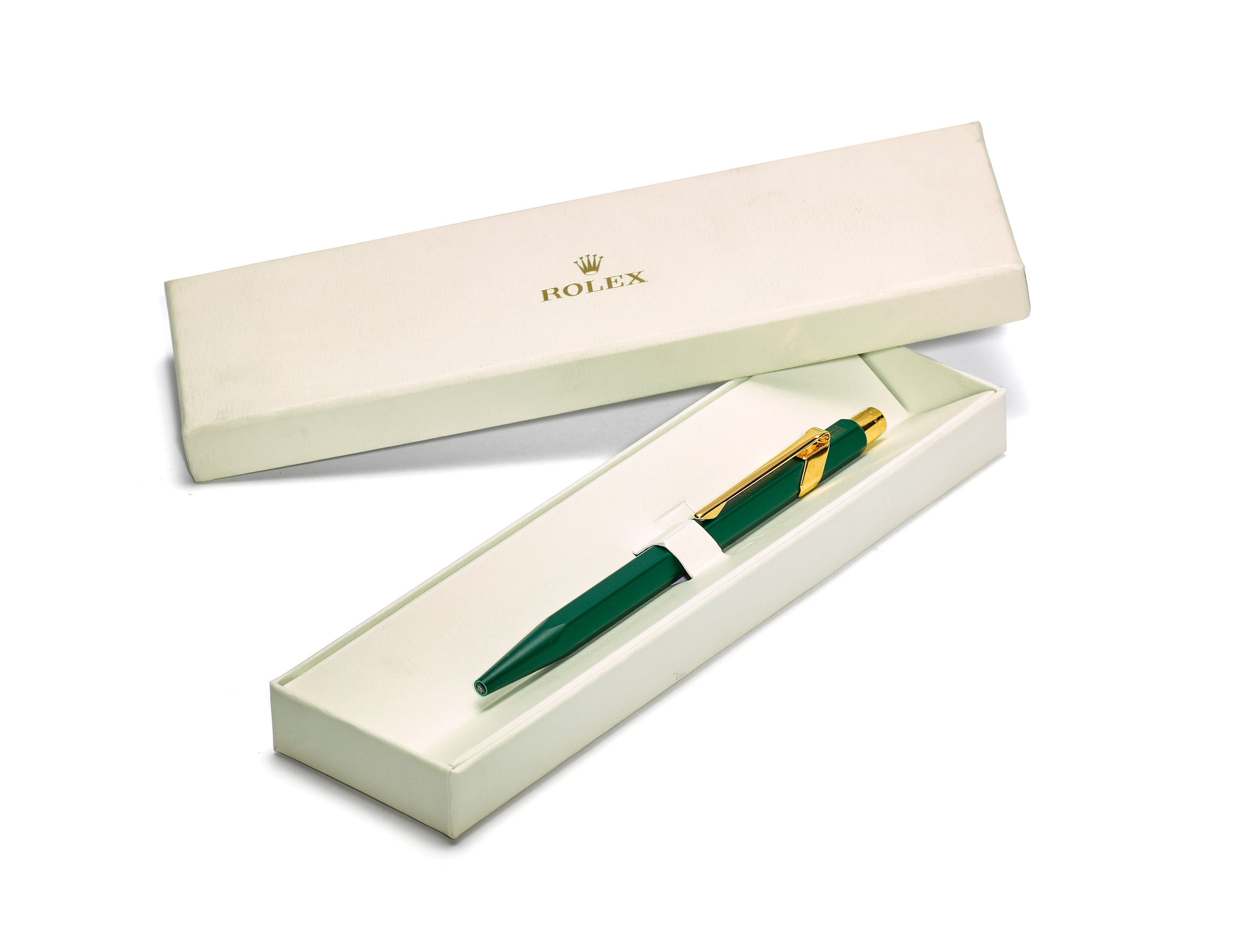 ROLEX, BALLPOINT PEN BY CARAN D’ACHE WITH BOX, Christie’s