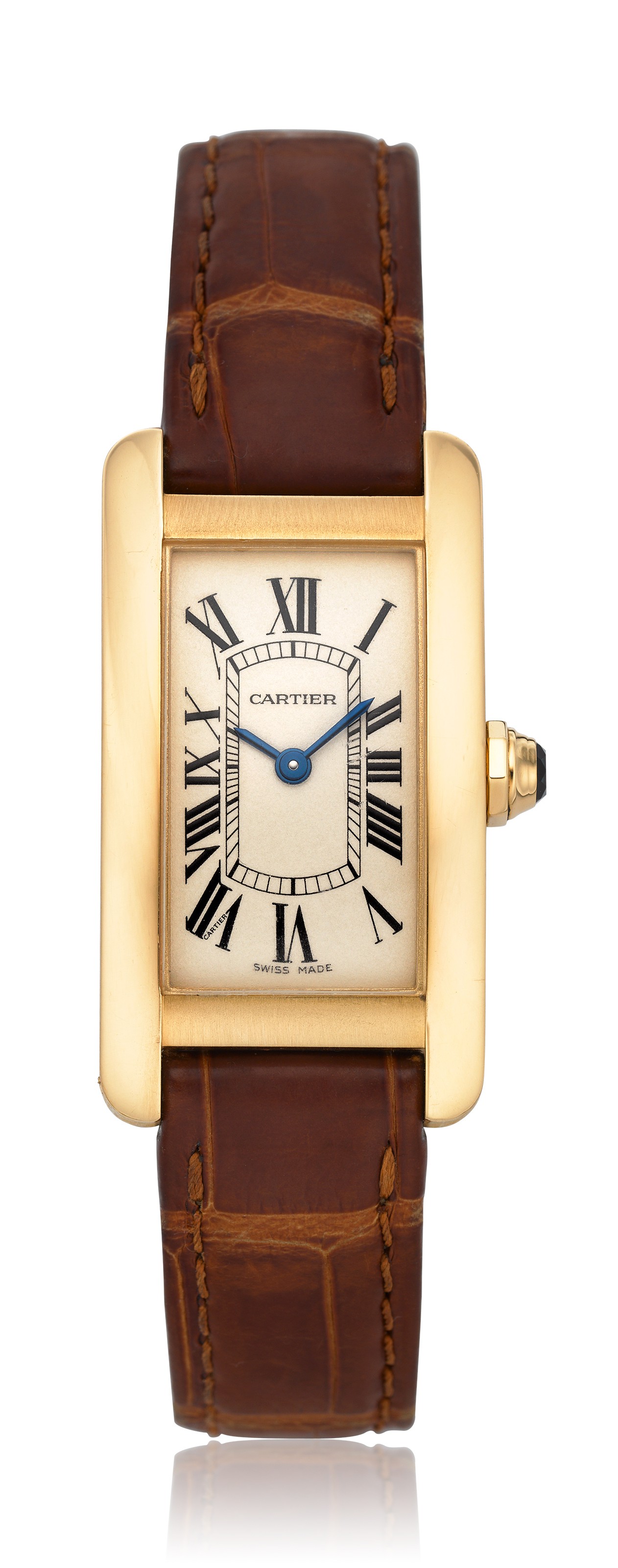 cartier tank americaine ladies gold